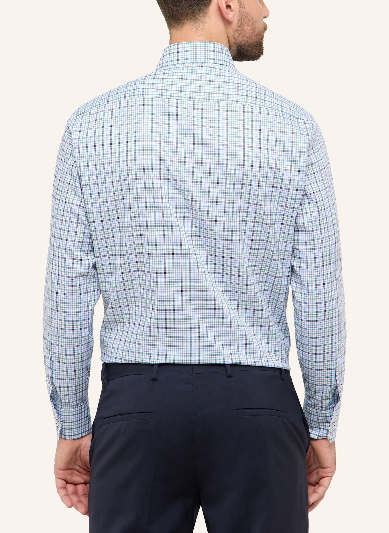 ETERNA Hemd COMFORT FIT: GRÜN