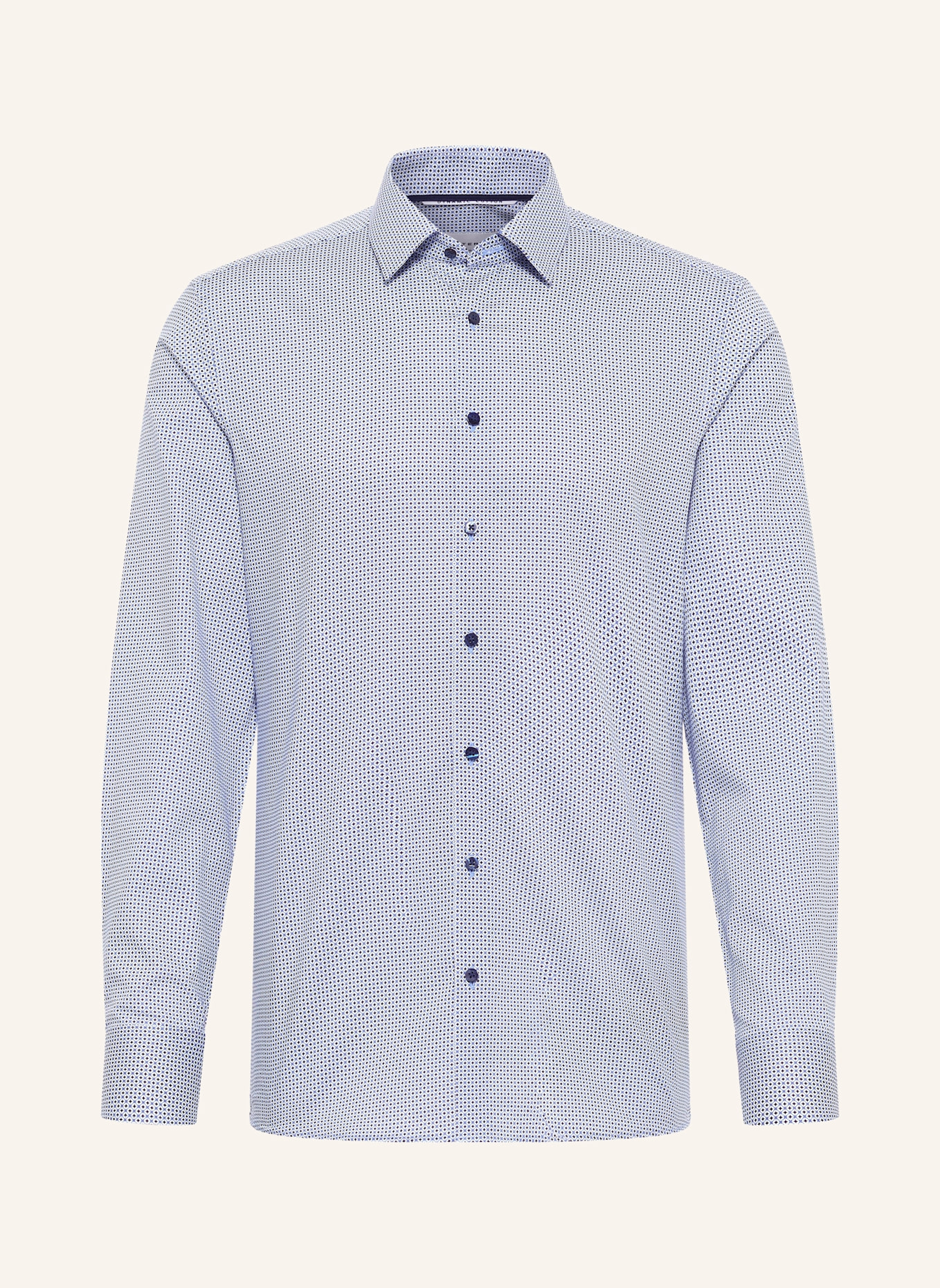 ETERNA Hemd SLIM FIT: BLAU