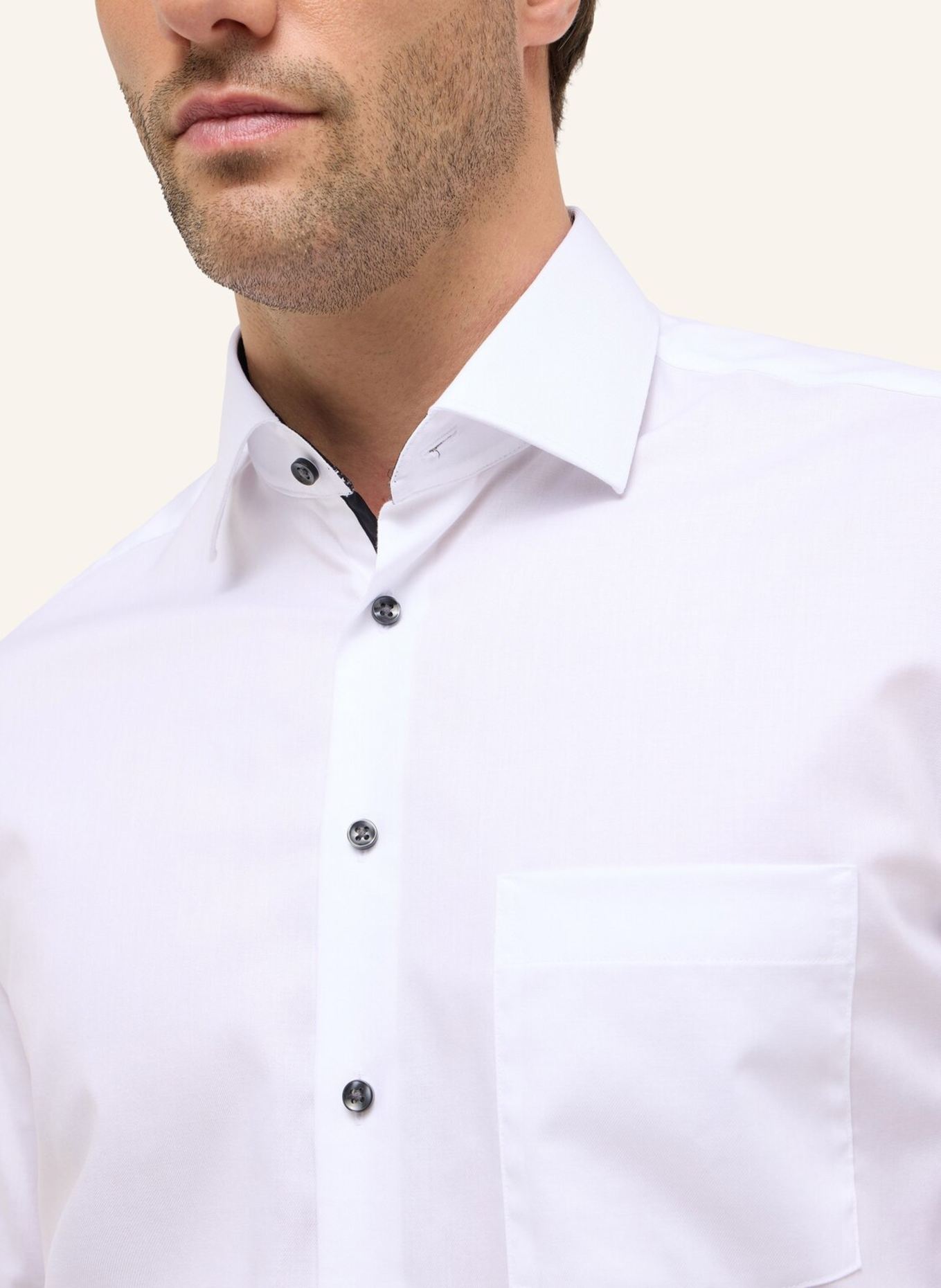 ETERNA Hemd MODERN FIT: WEISS