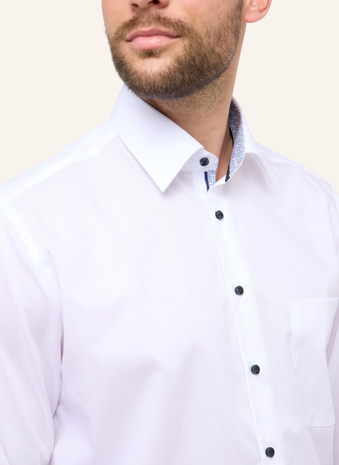 ETERNA Hemd Comfort Fit: WEISS