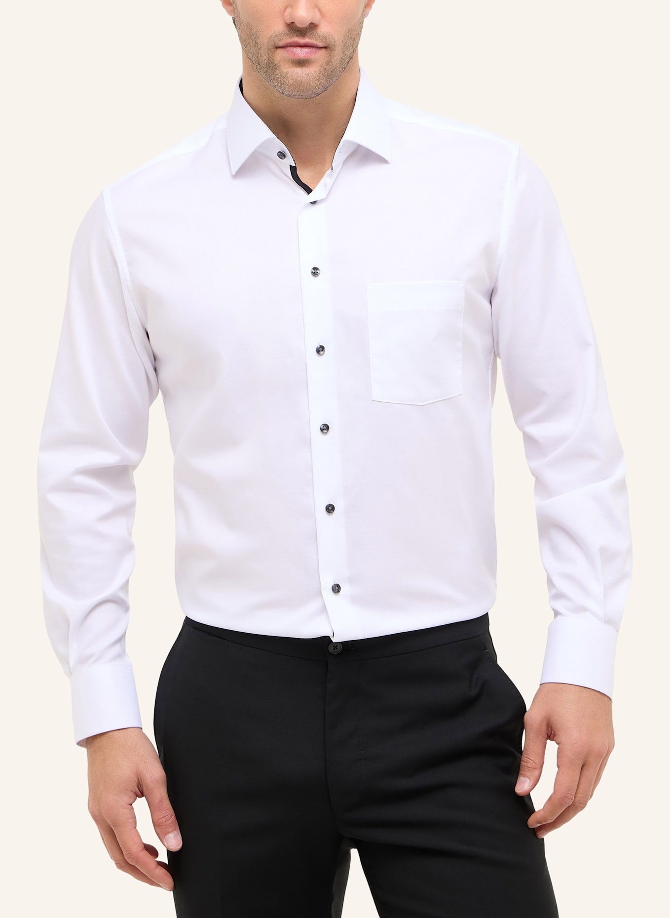 ETERNA Hemd MODERN FIT: WEISS