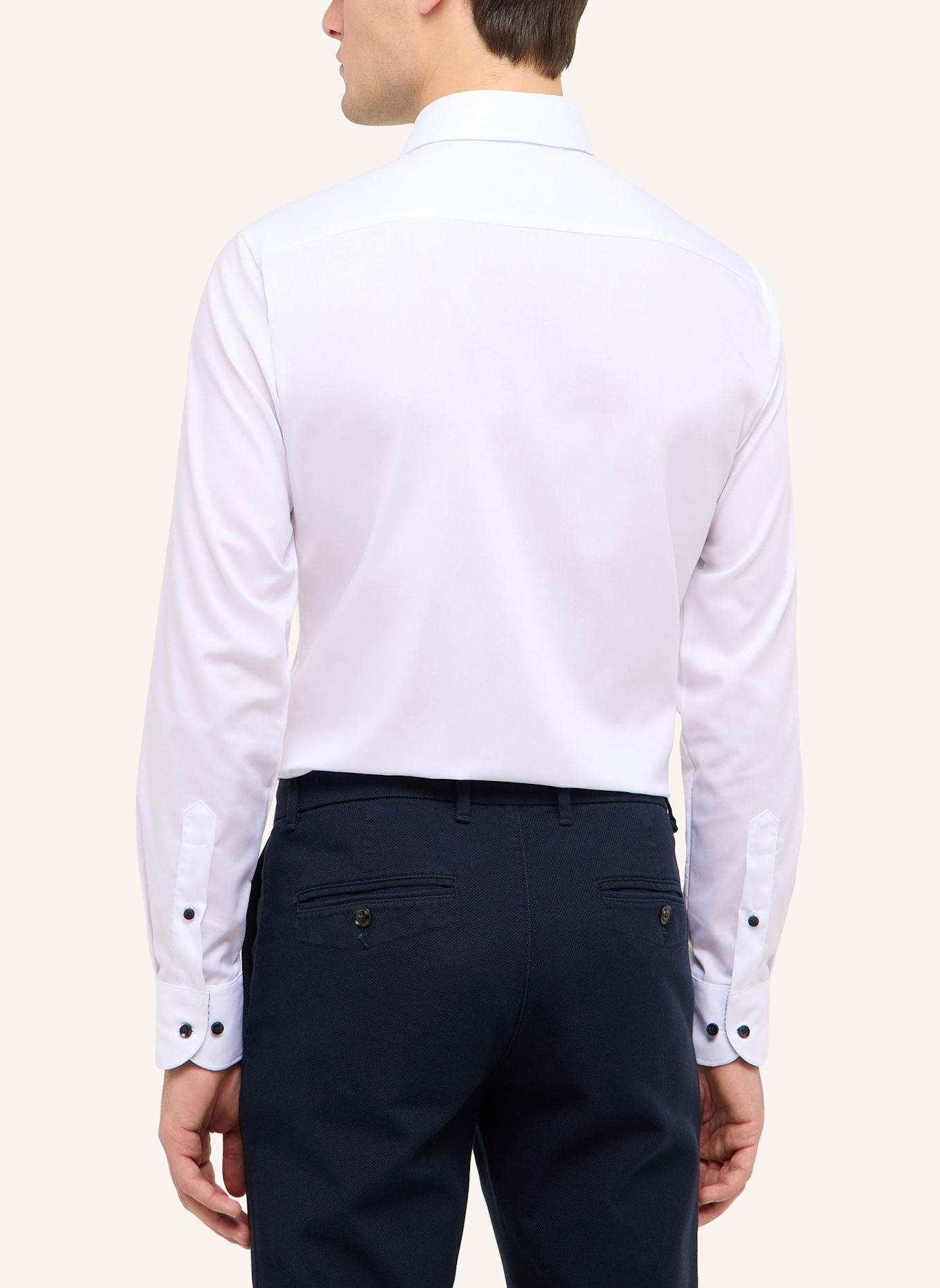 ETERNA Hemd SLIM FIT: WEISS