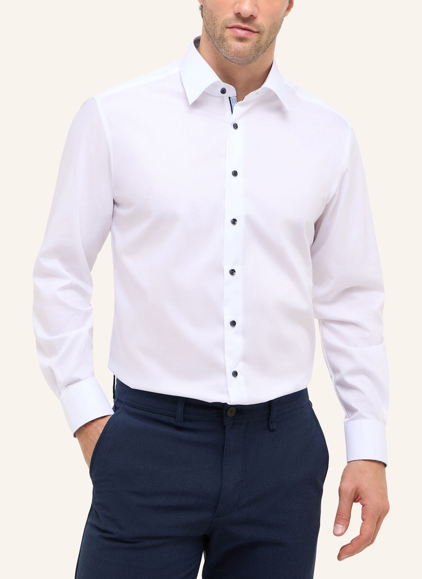 ETERNA Hemd Modern Fit: WEISS