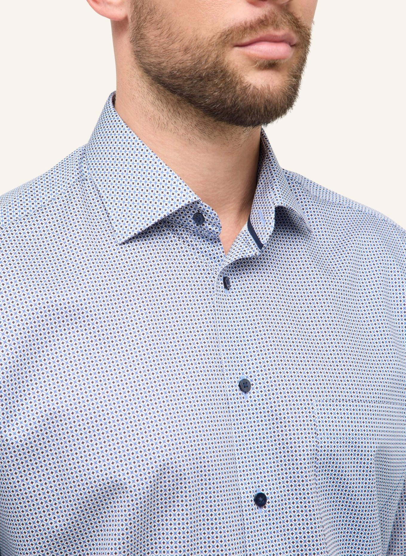 ETERNA Hemd COMFORT FIT: BLAU
