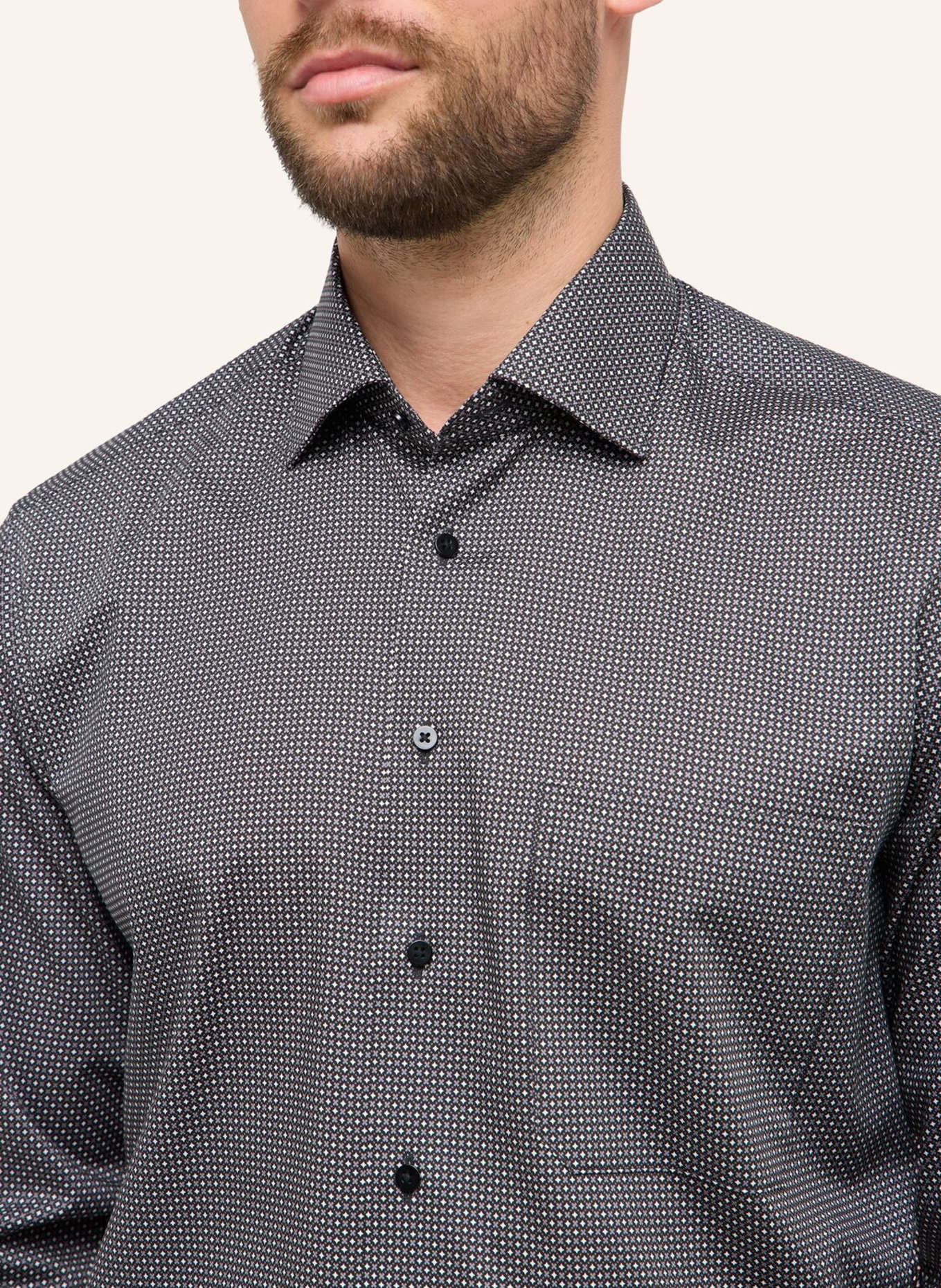 ETERNA Hemd COMFORT FIT: GRAU