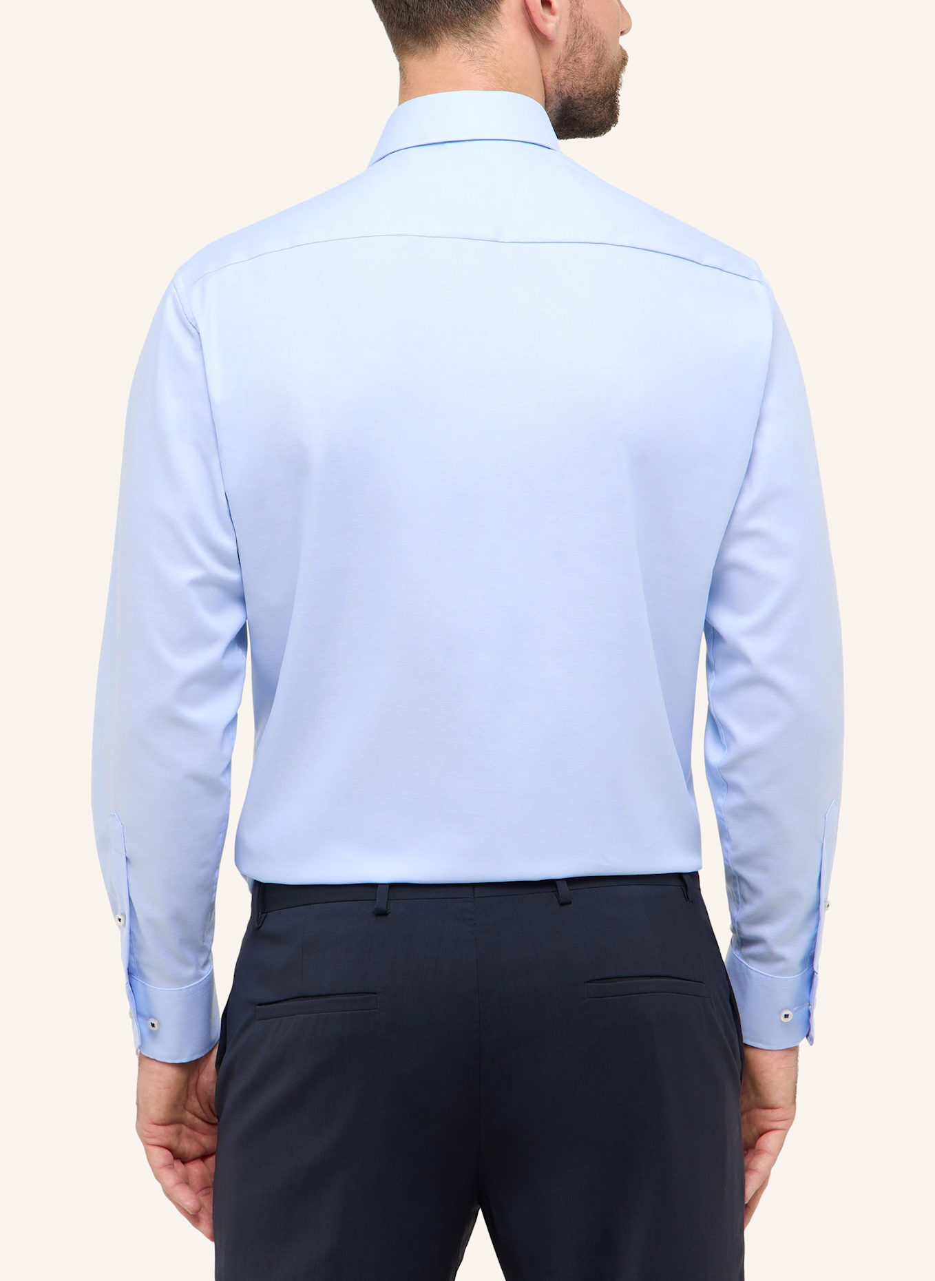 ETERNA Hemd Comfort Fit: HELLBLAU