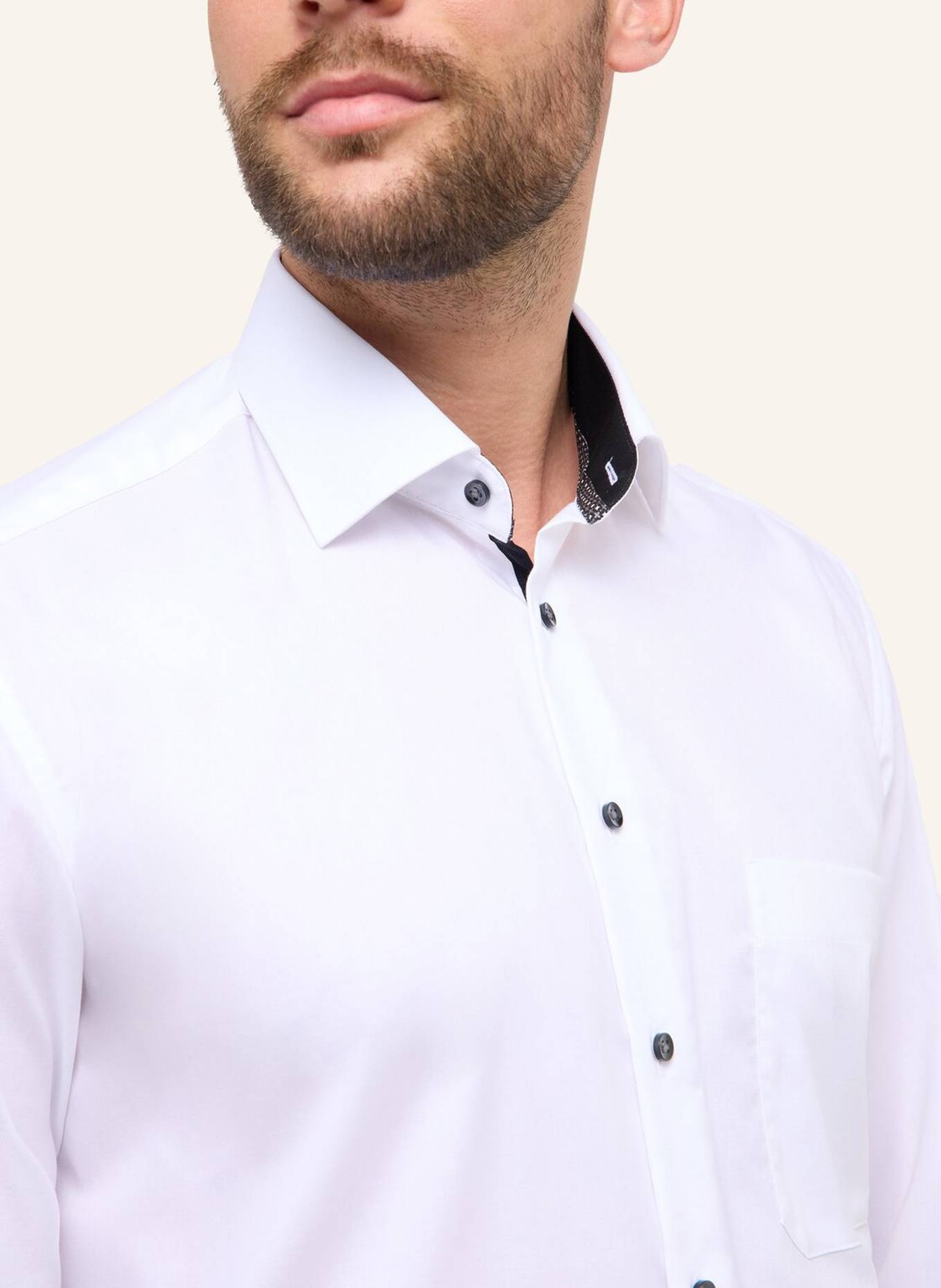 ETERNA Hemd COMFORT FIT: WEISS