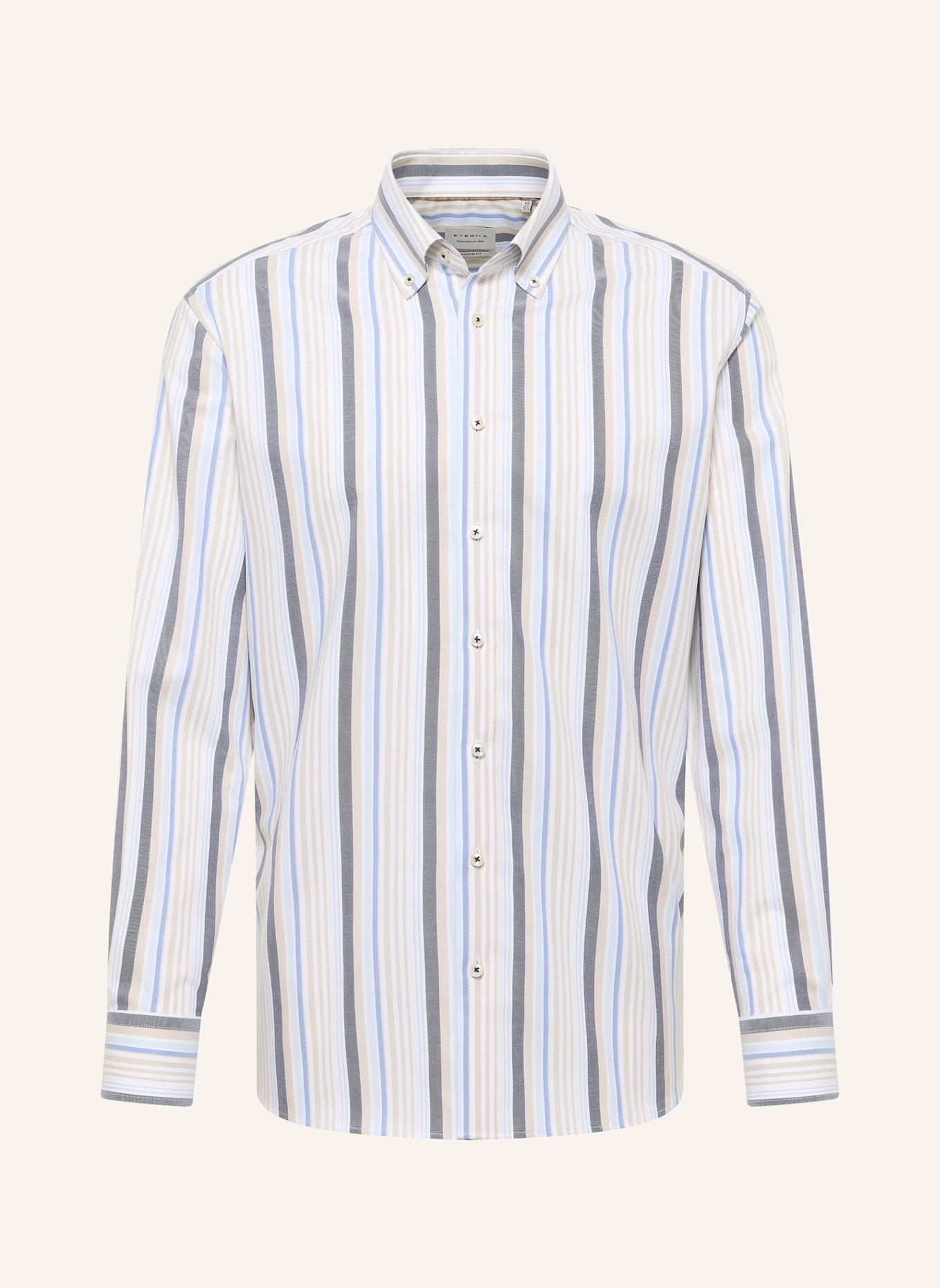 ETERNA Hemd MODERN FIT: BEIGE