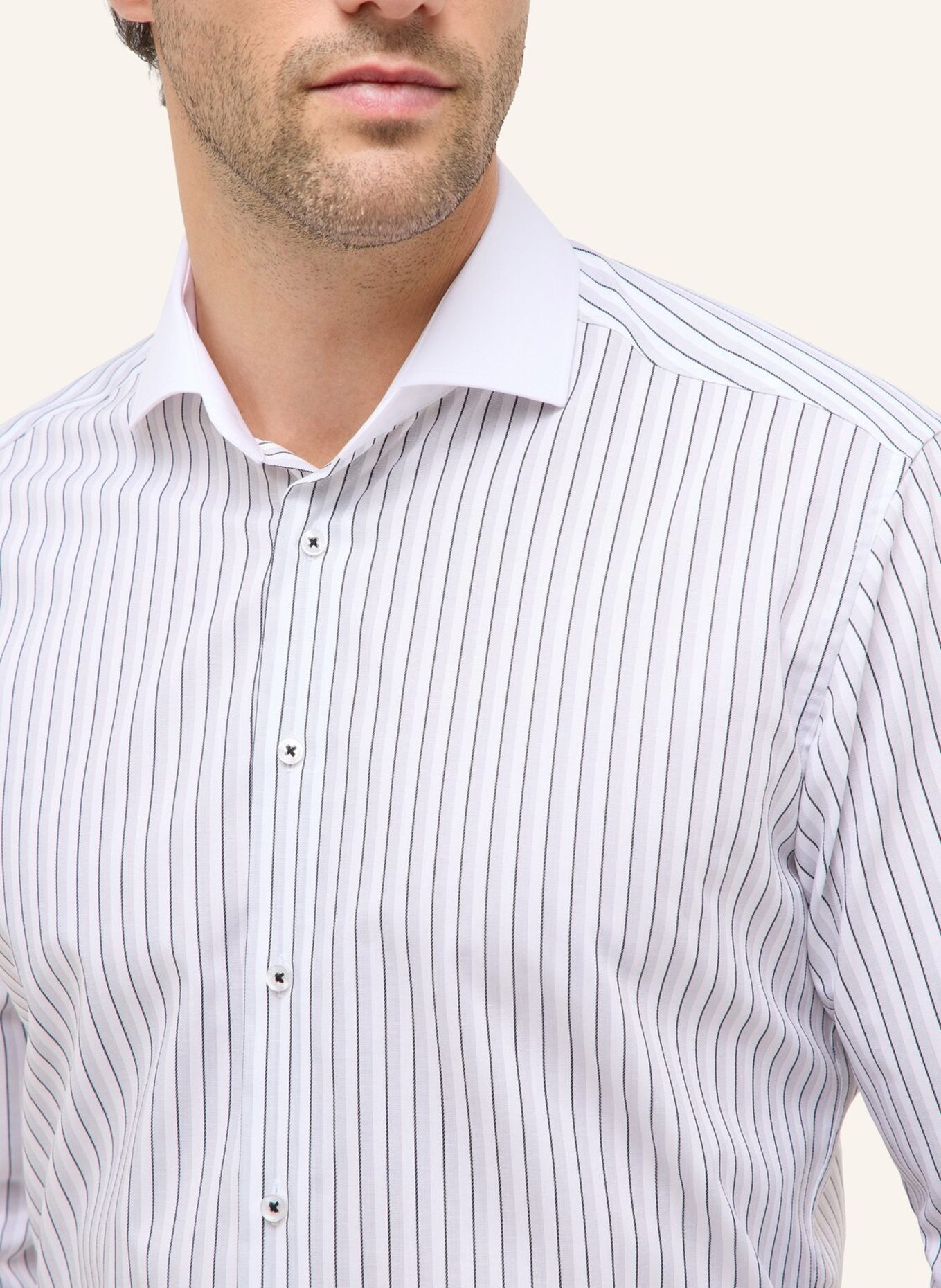 ETERNA Hemd MODERN FIT: SILBER