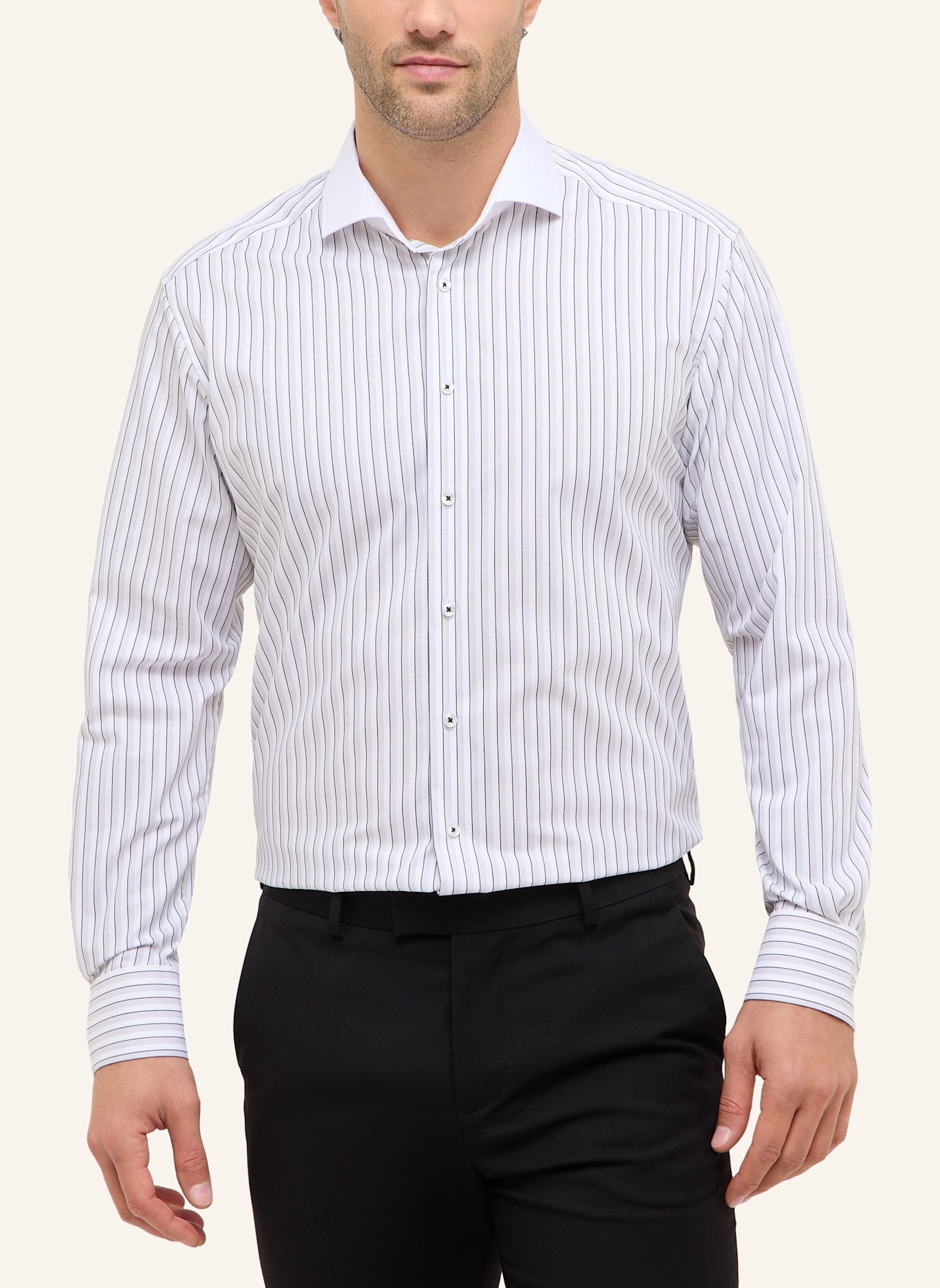 ETERNA Hemd MODERN FIT: SILBER