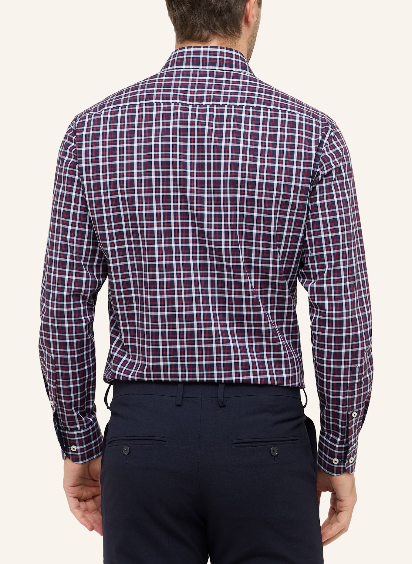 ETERNA Hemd MODERN FIT: DUNKELBLAU