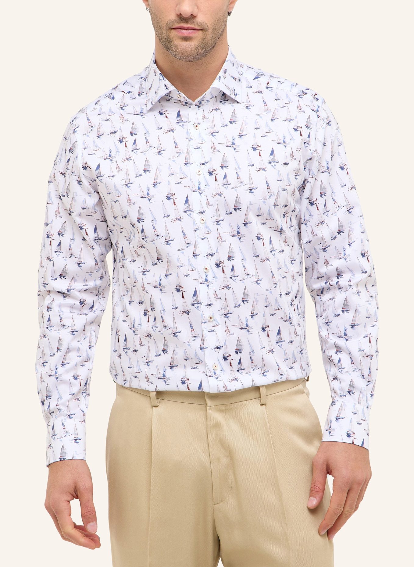 ETERNA Hemd Slim Fit: BLAU