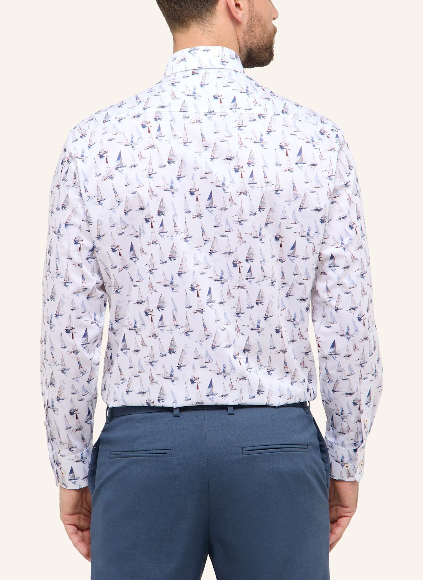 ETERNA Hemd COMFORT FIT: BLAU