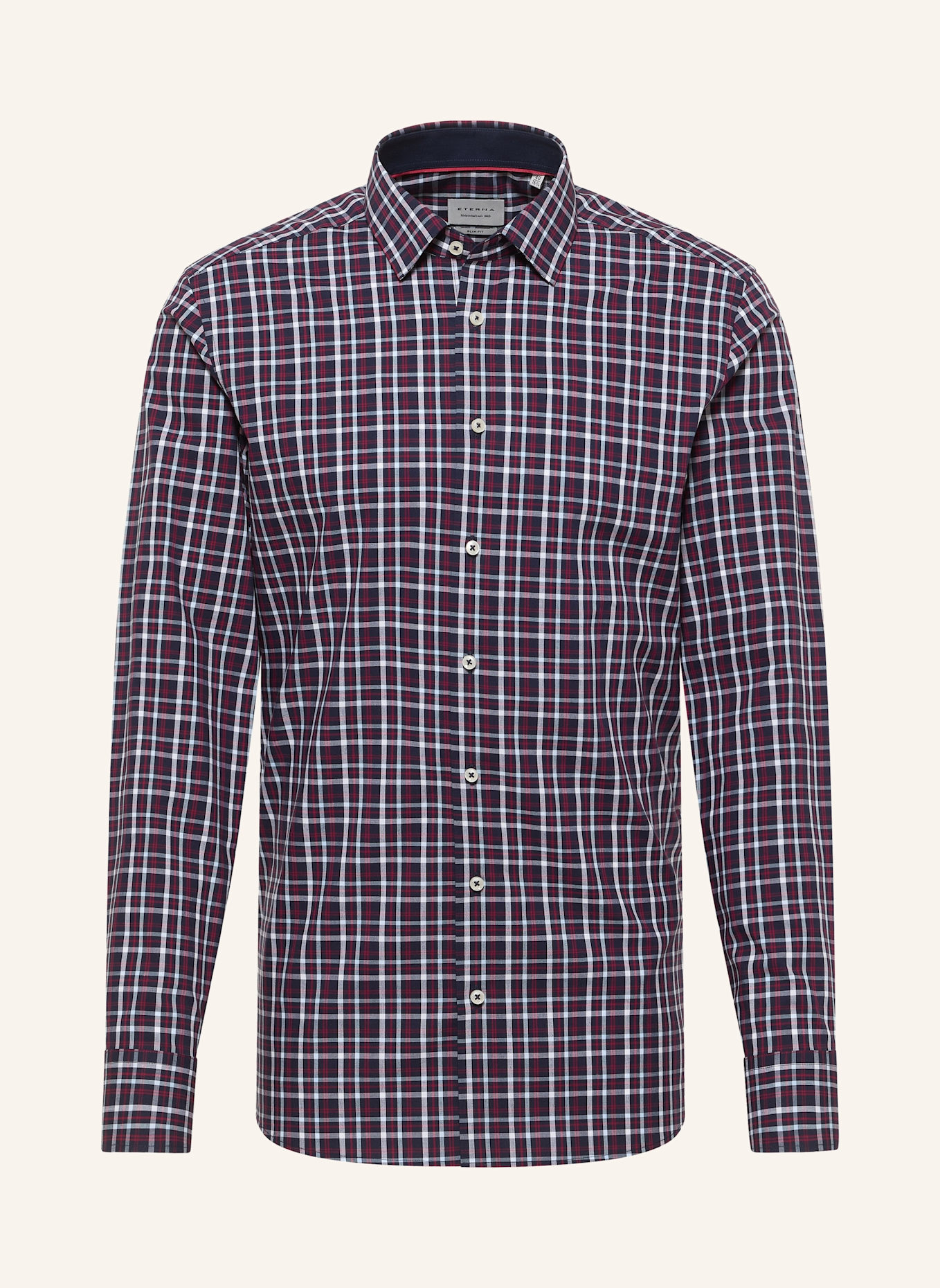 ETERNA Hemd SLIM FIT: DUNKELBLAU