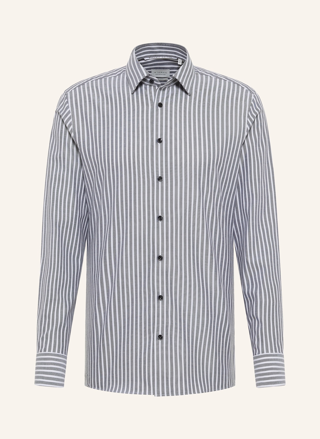 ETERNA Hemd SLIM FIT: GRAU