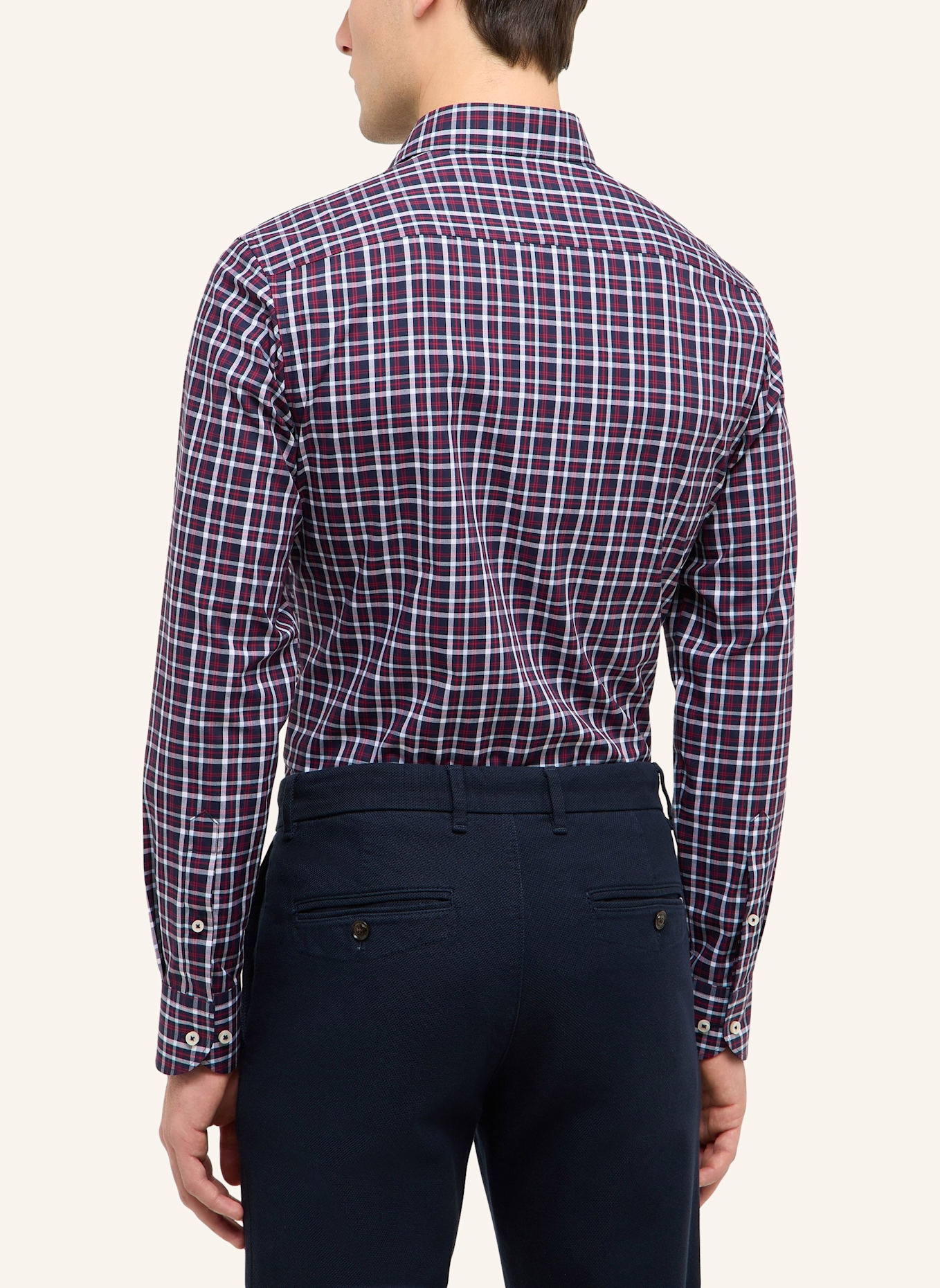 ETERNA Hemd SLIM FIT: DUNKELBLAU