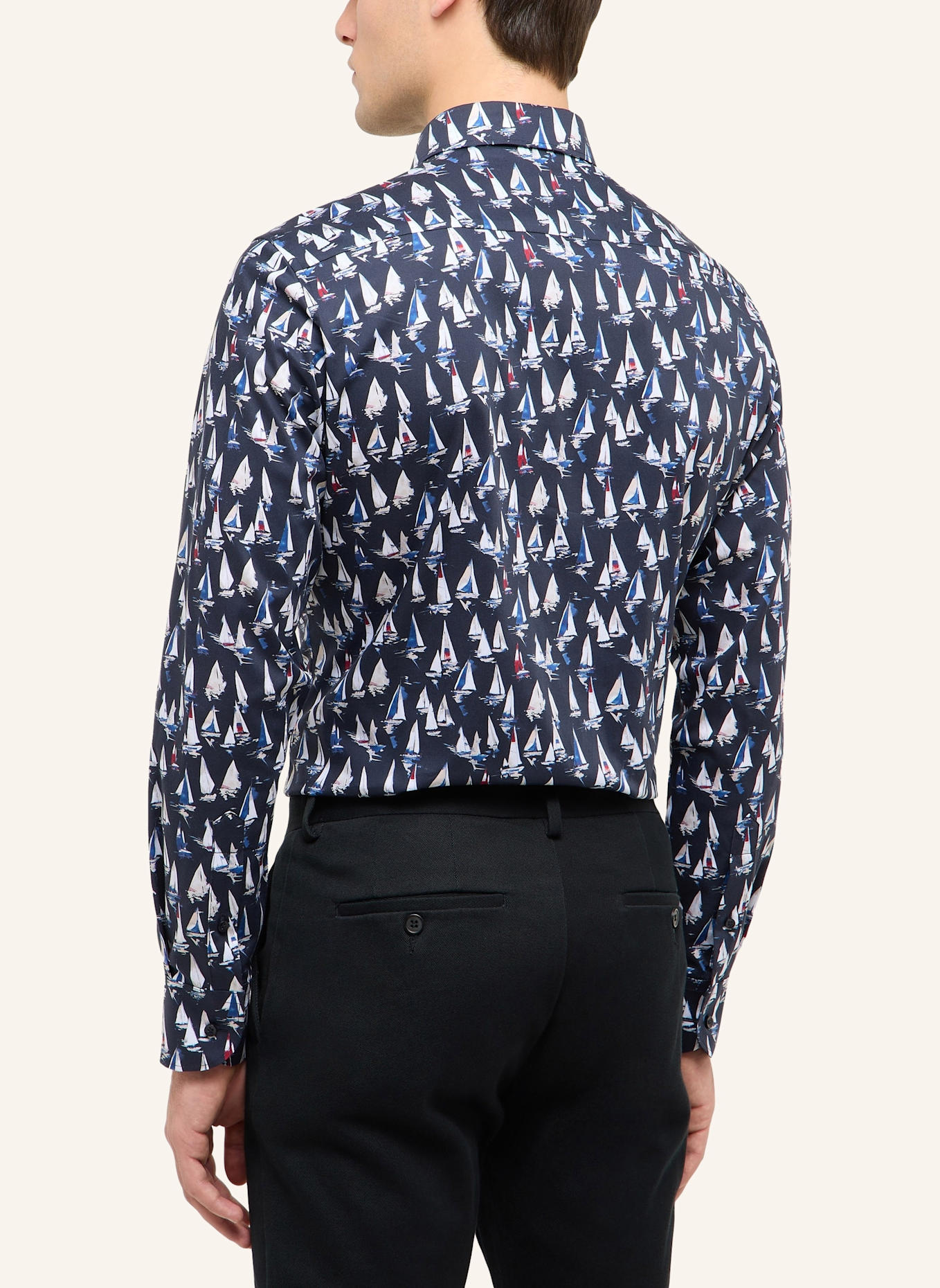 ETERNA Hemd SLIM FIT: DUNKELBLAU