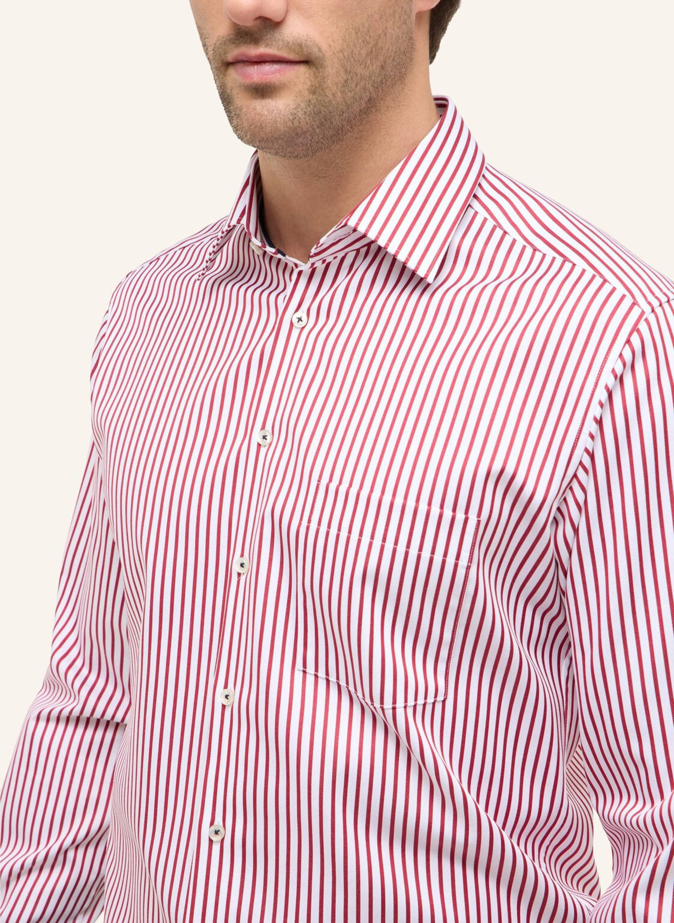 ETERNA Hemd MODERN FIT: ROT