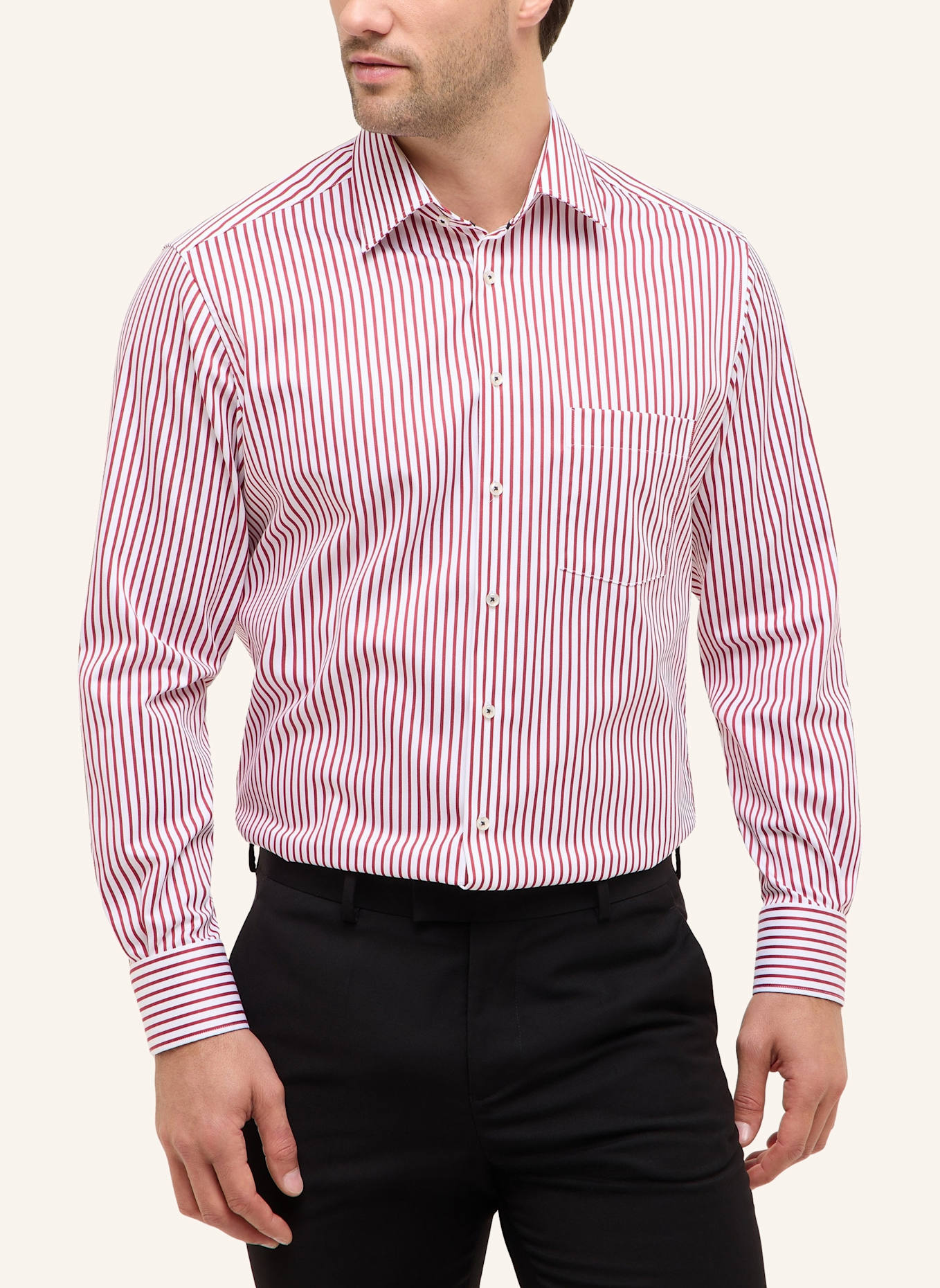 ETERNA Hemd MODERN FIT: ROT