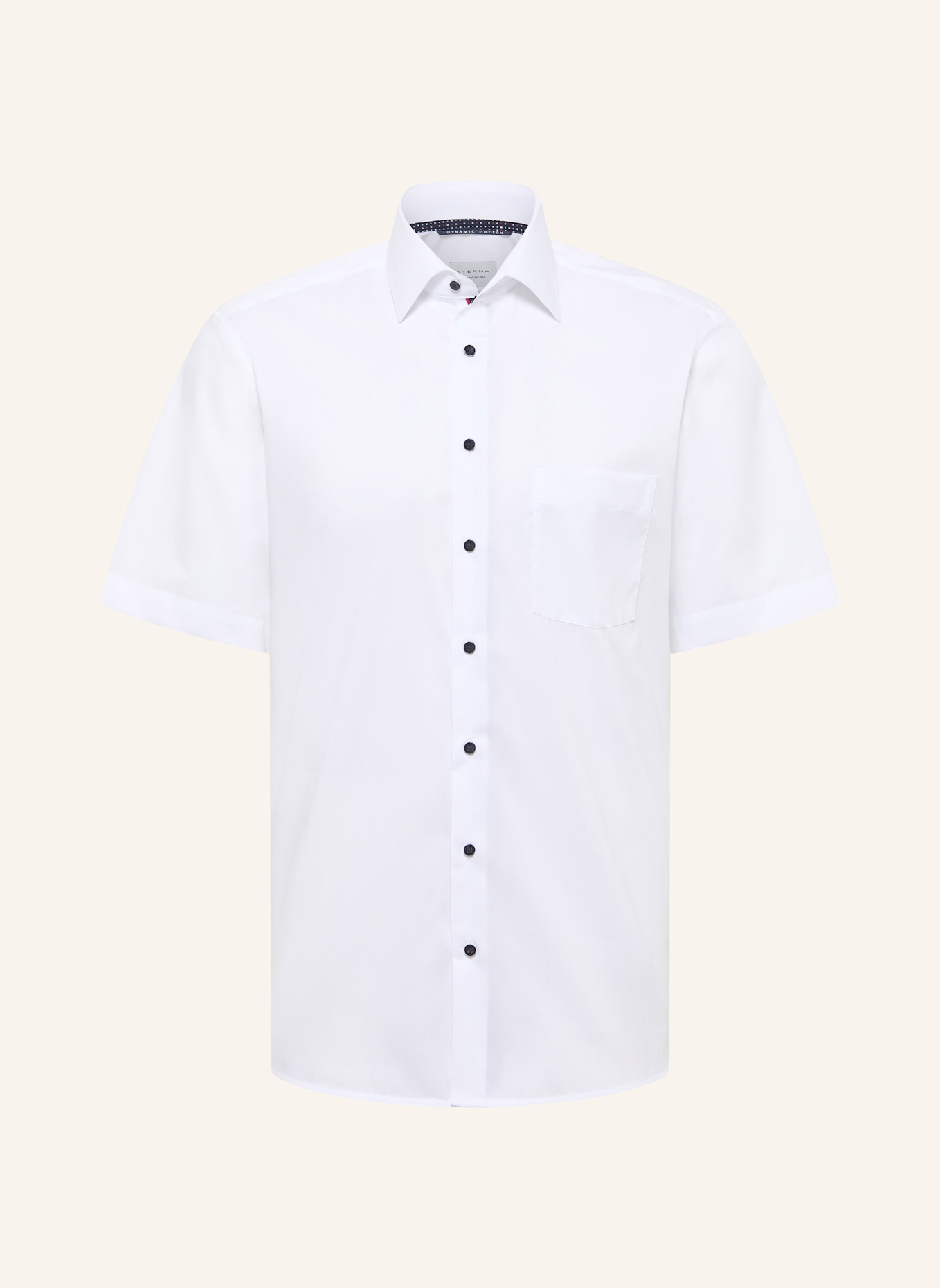ETERNA Kurzarm-Hemd MODERN FIT: WEISS
