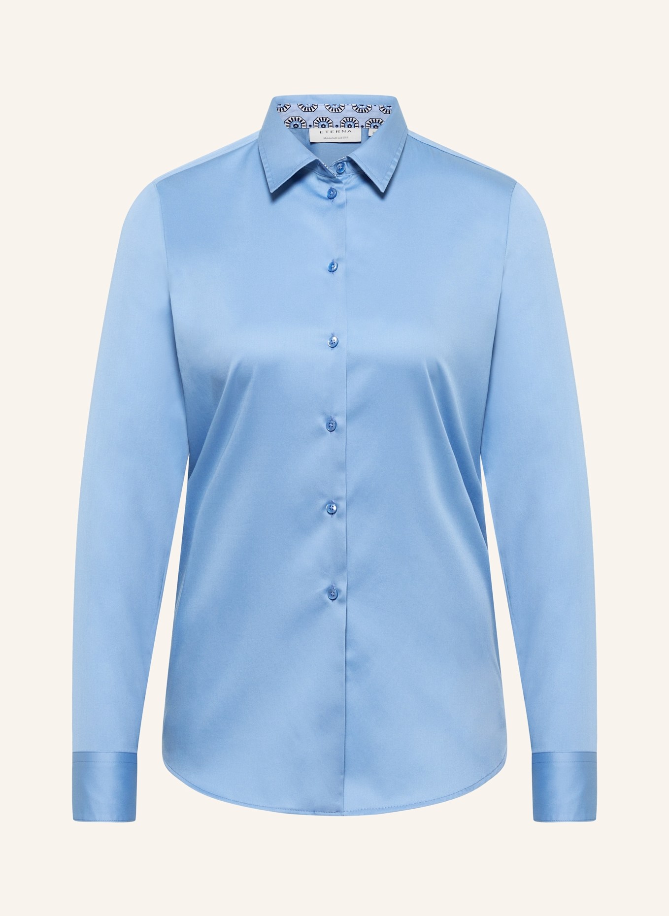 ETERNA Bluse REGULAR FIT: BLAU