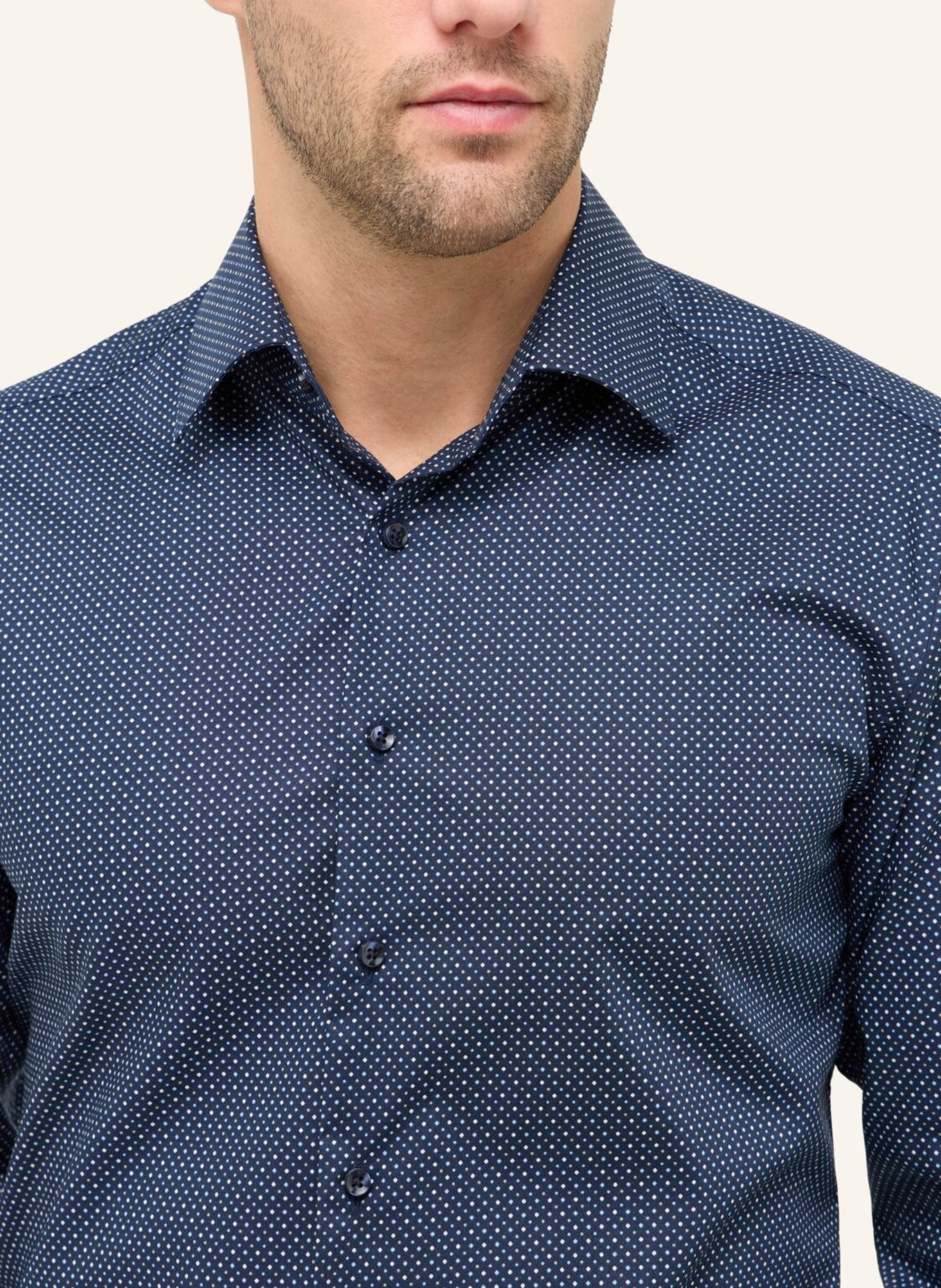 ETERNA Hemd MODERN FIT: BLAU