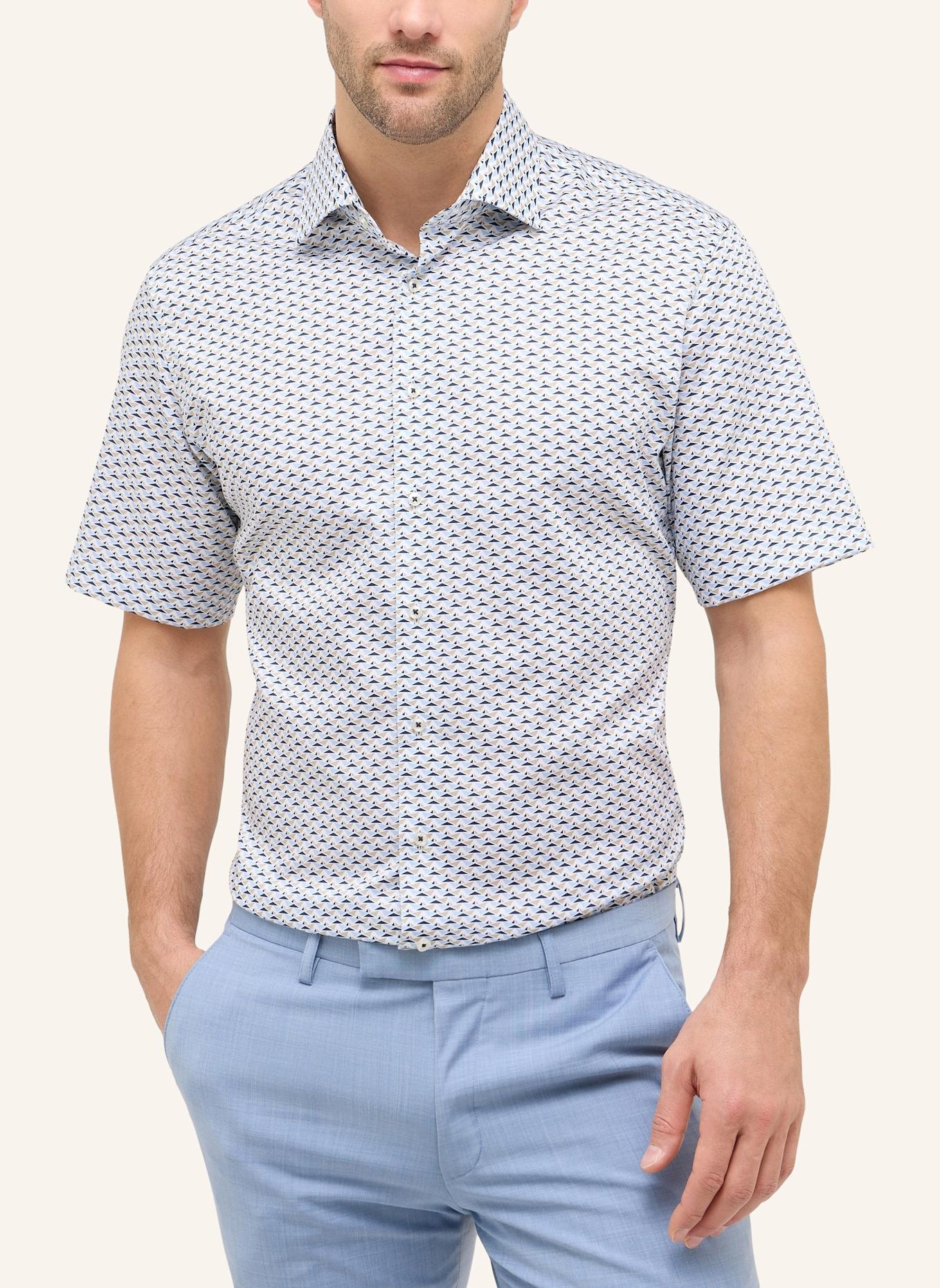 ETERNA Kurzarm-Hemd MODERN FIT: BLAU