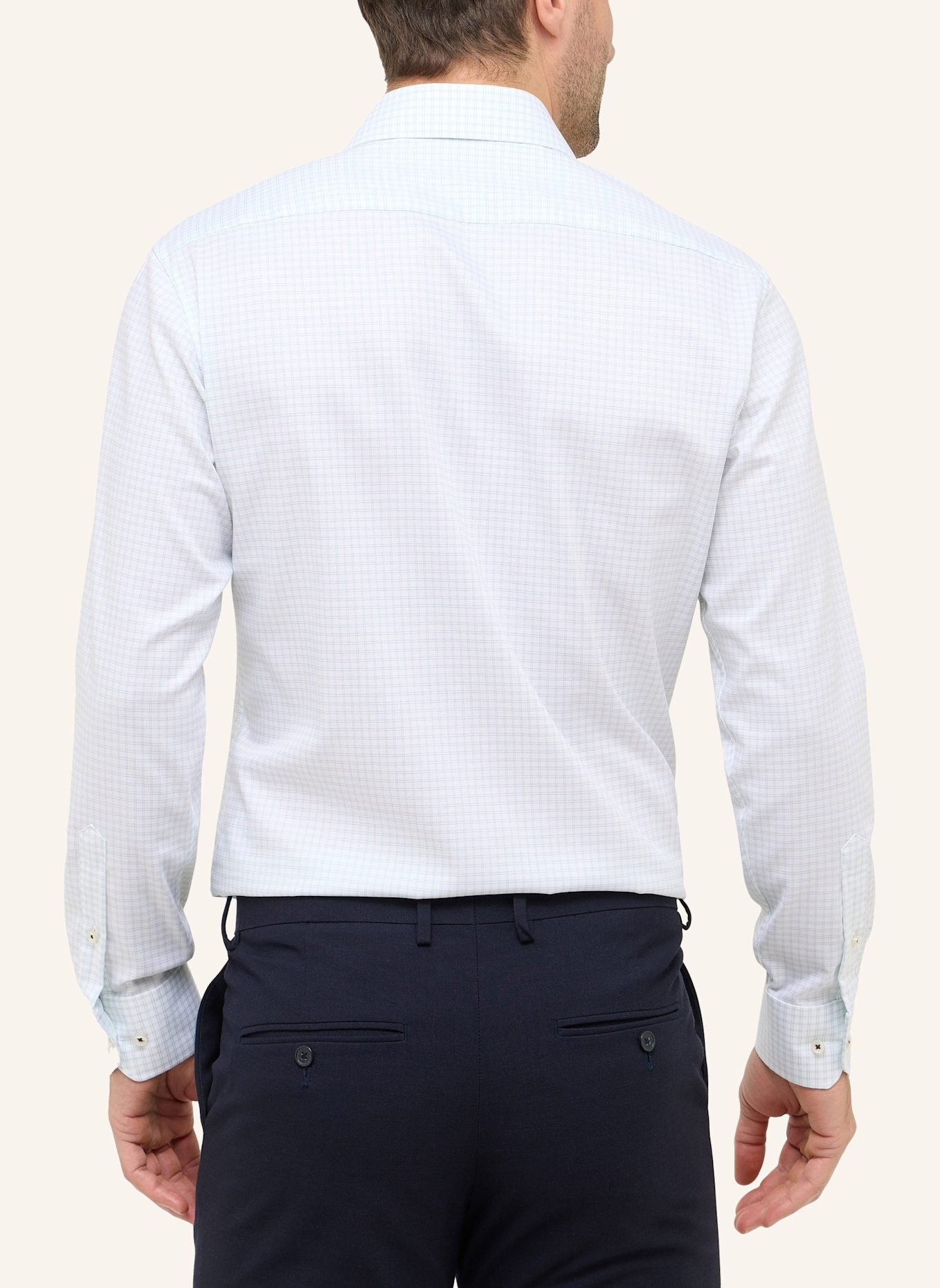 ETERNA Hemd MODERN FIT: GRÜN