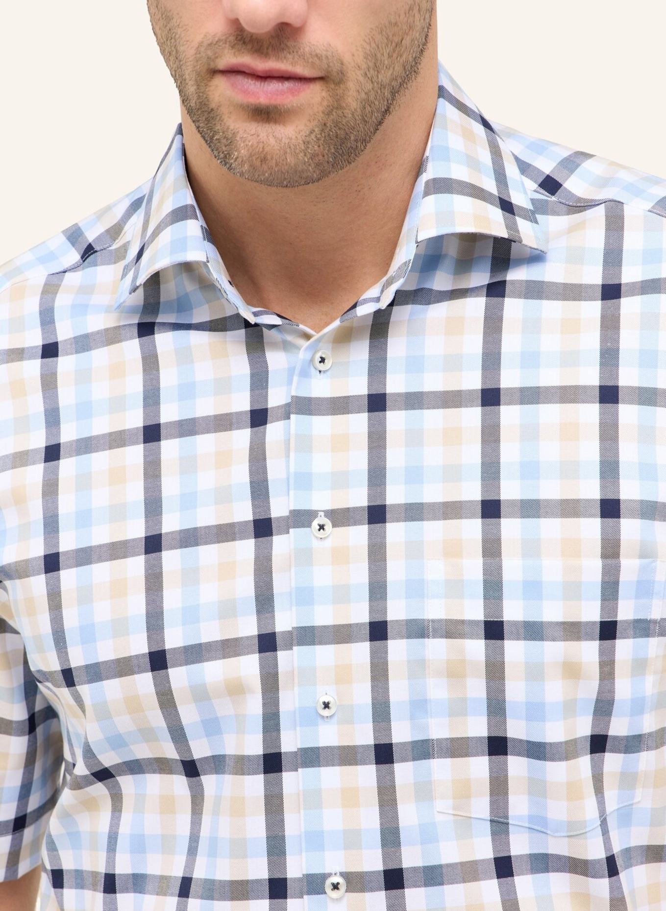 ETERNA Kurzarm-Hemd MODERN FIT: BLAU