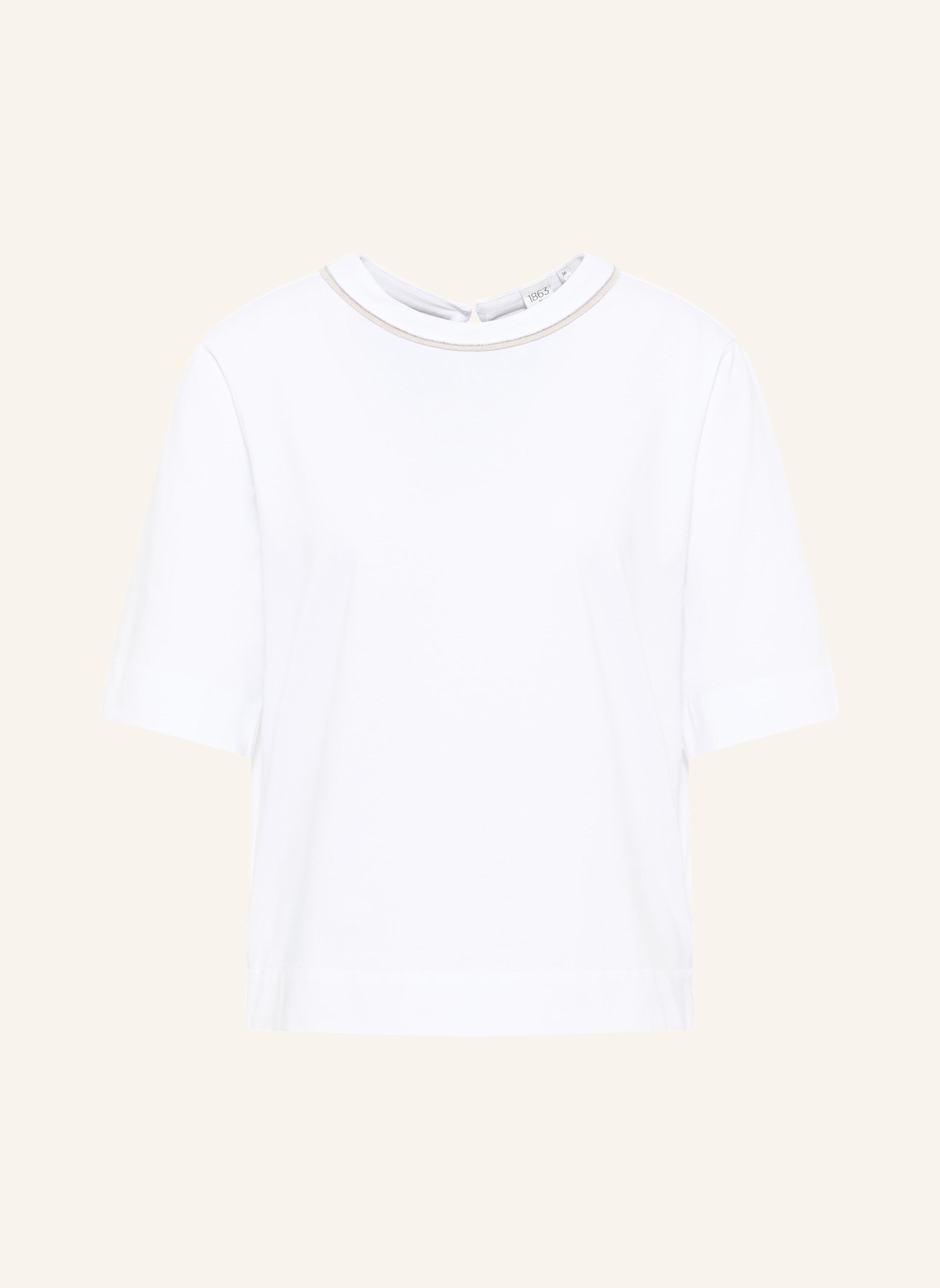 1863 by ETERNA Bluse LOOSE FIT: WEISS