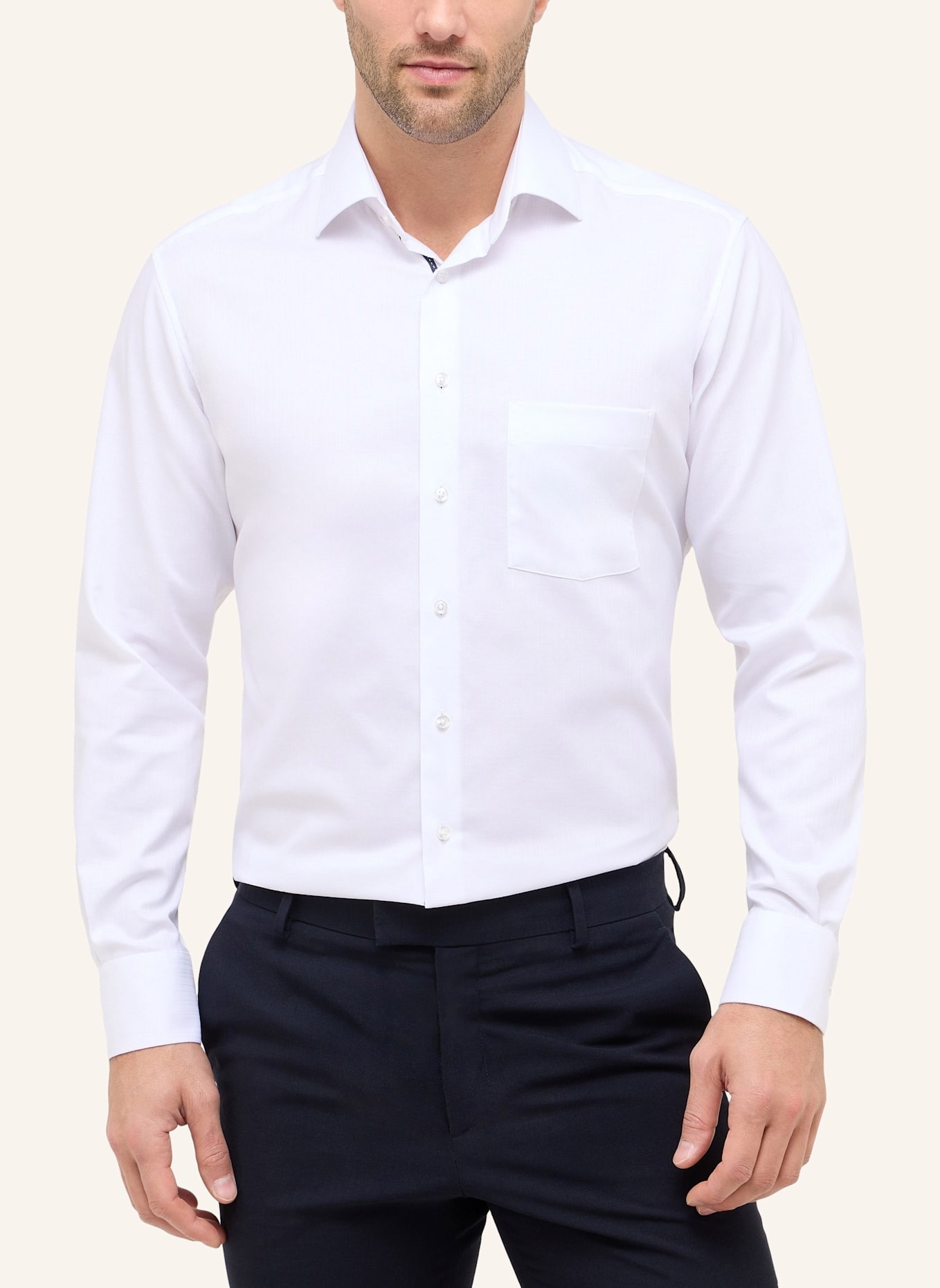 ETERNA Hemd MODERN FIT: WEISS