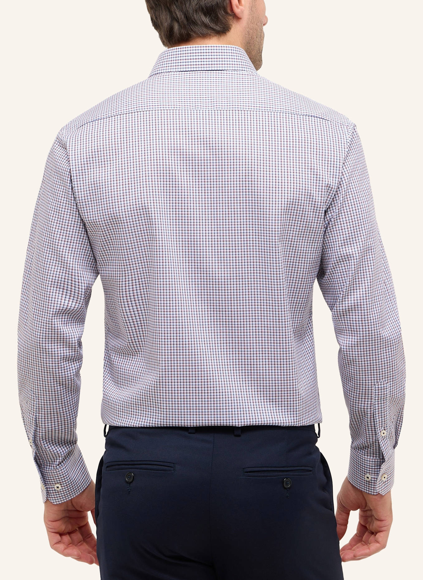 ETERNA Hemd MODERN FIT: ROT