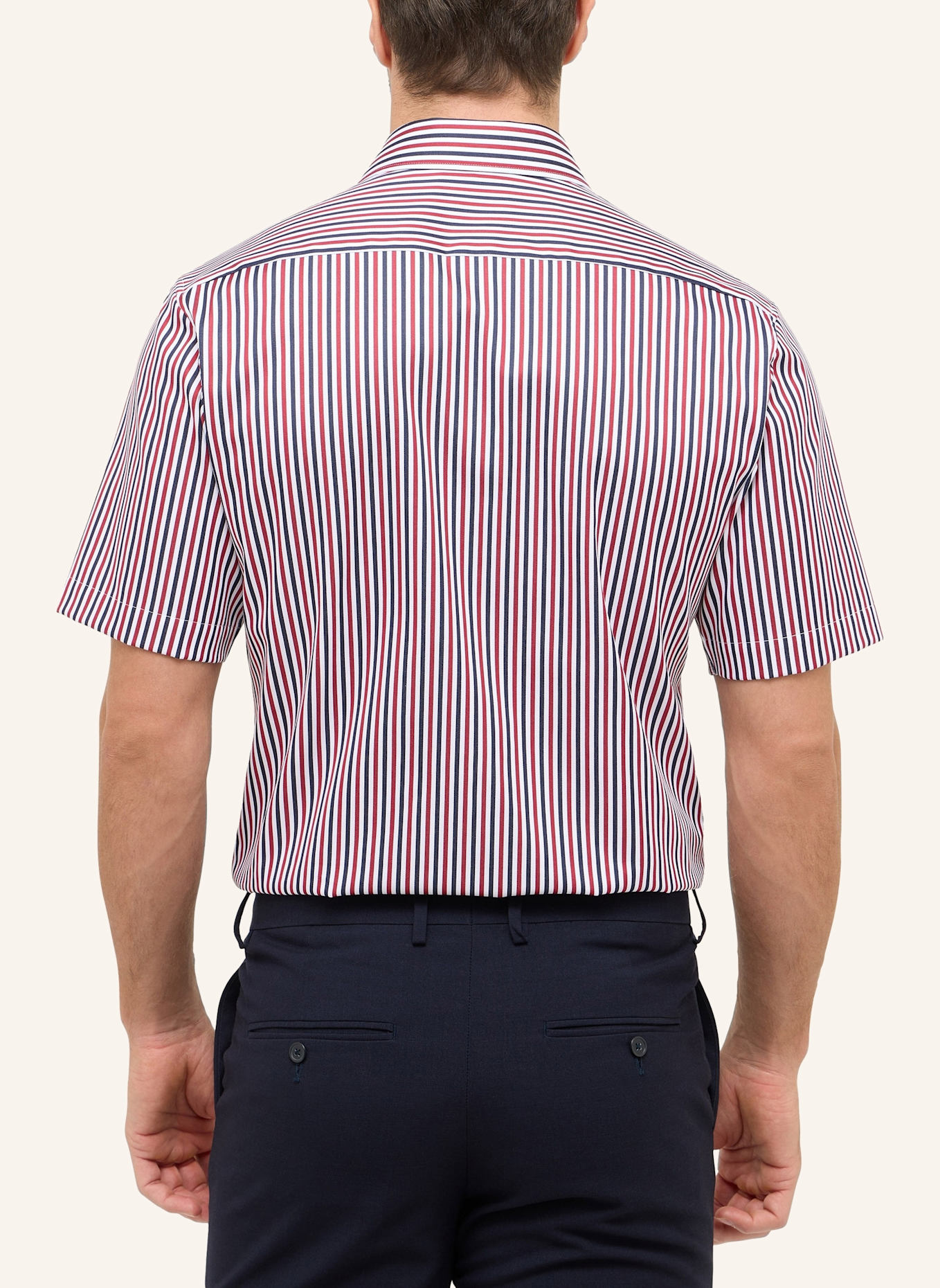 ETERNA Kurzarm-Hemd MODERN FIT: ROT