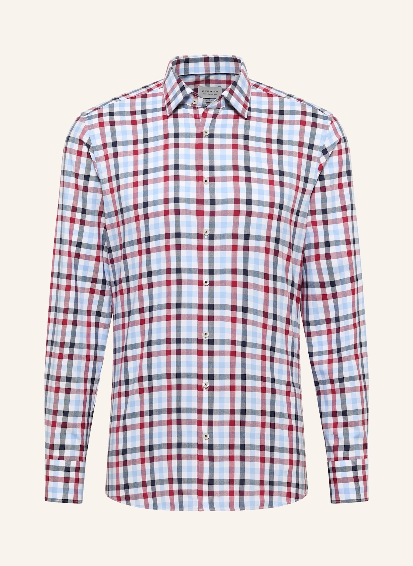 ETERNA Hemd SLIM FIT: ROT