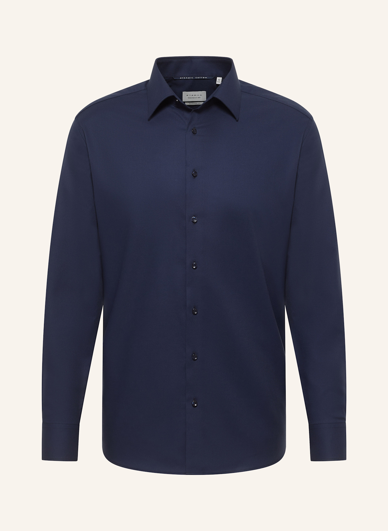 ETERNA Hemd MODERN FIT: DUNKELBLAU