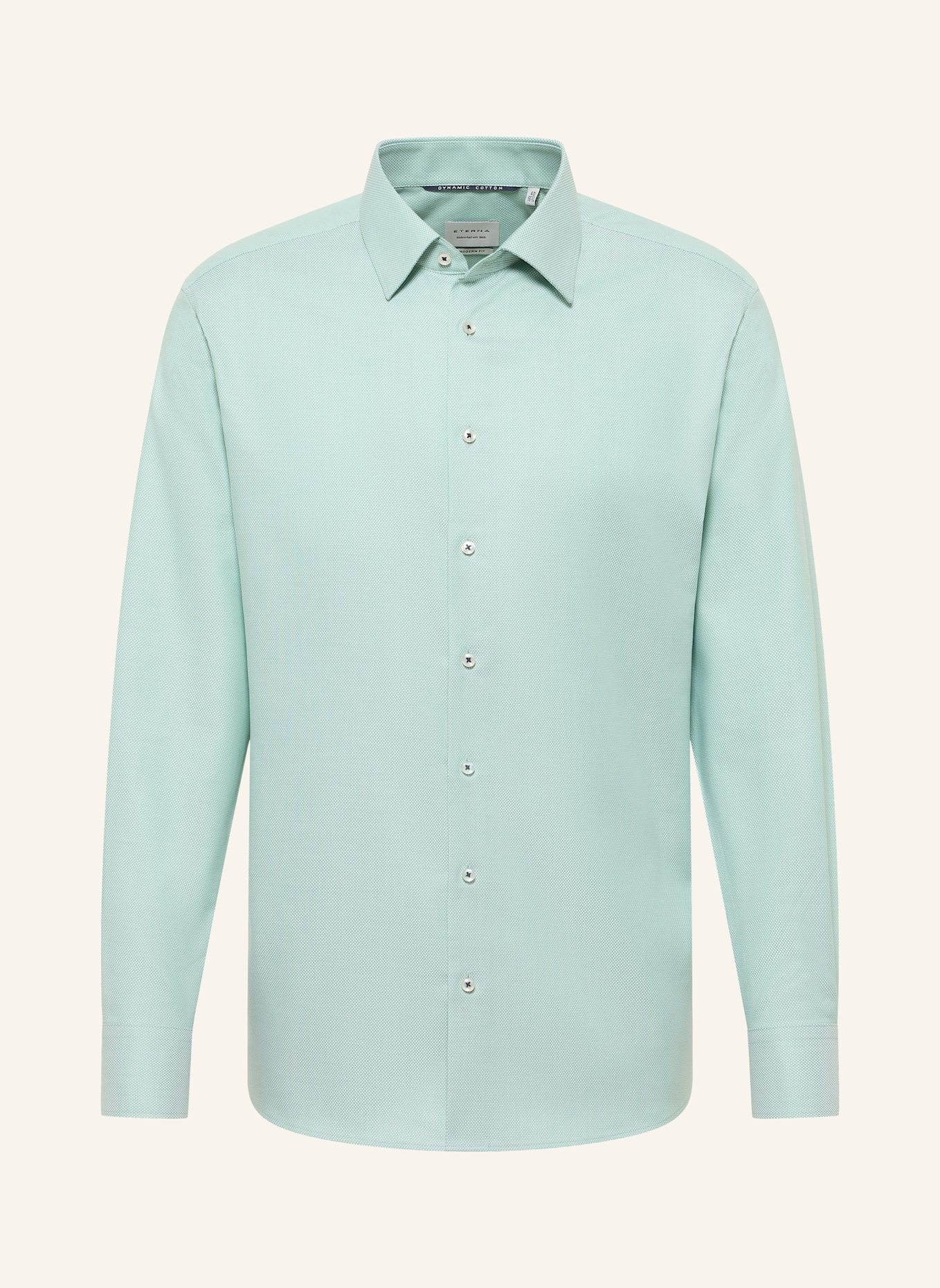 ETERNA Hemd MODERN FIT: GRÜN