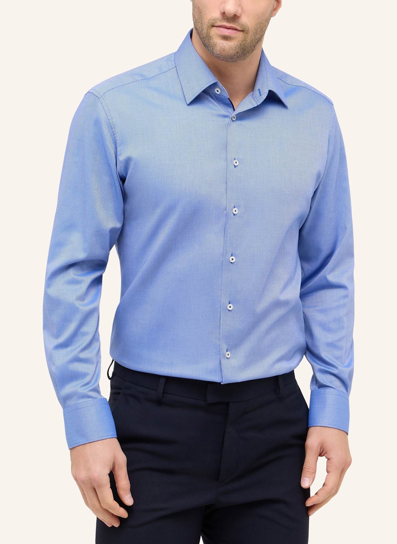 ETERNA Hemd MODERN FIT: BLAU
