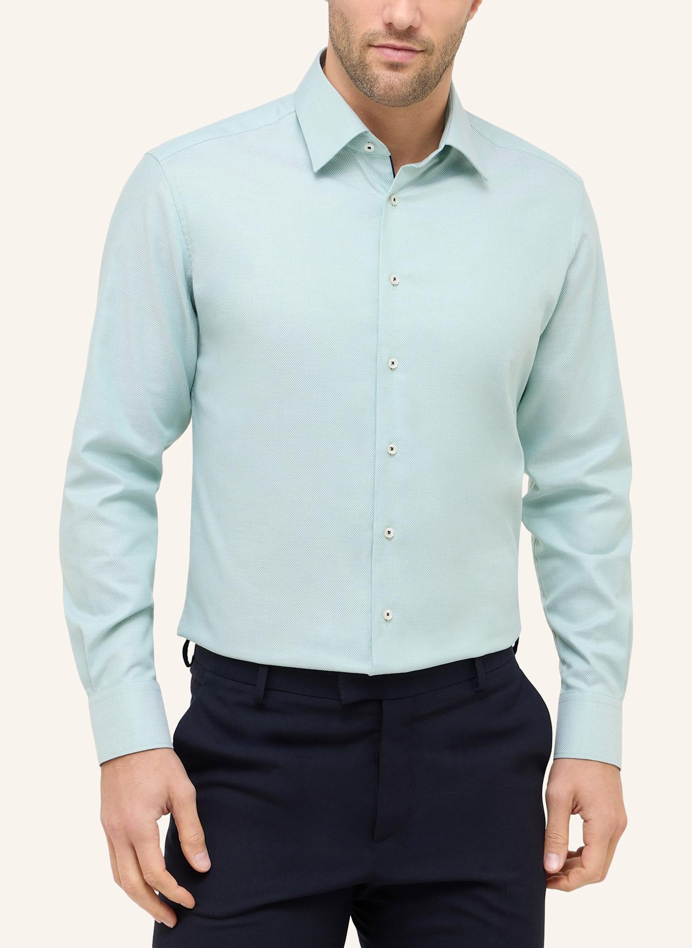 ETERNA Hemd MODERN FIT: GRÜN