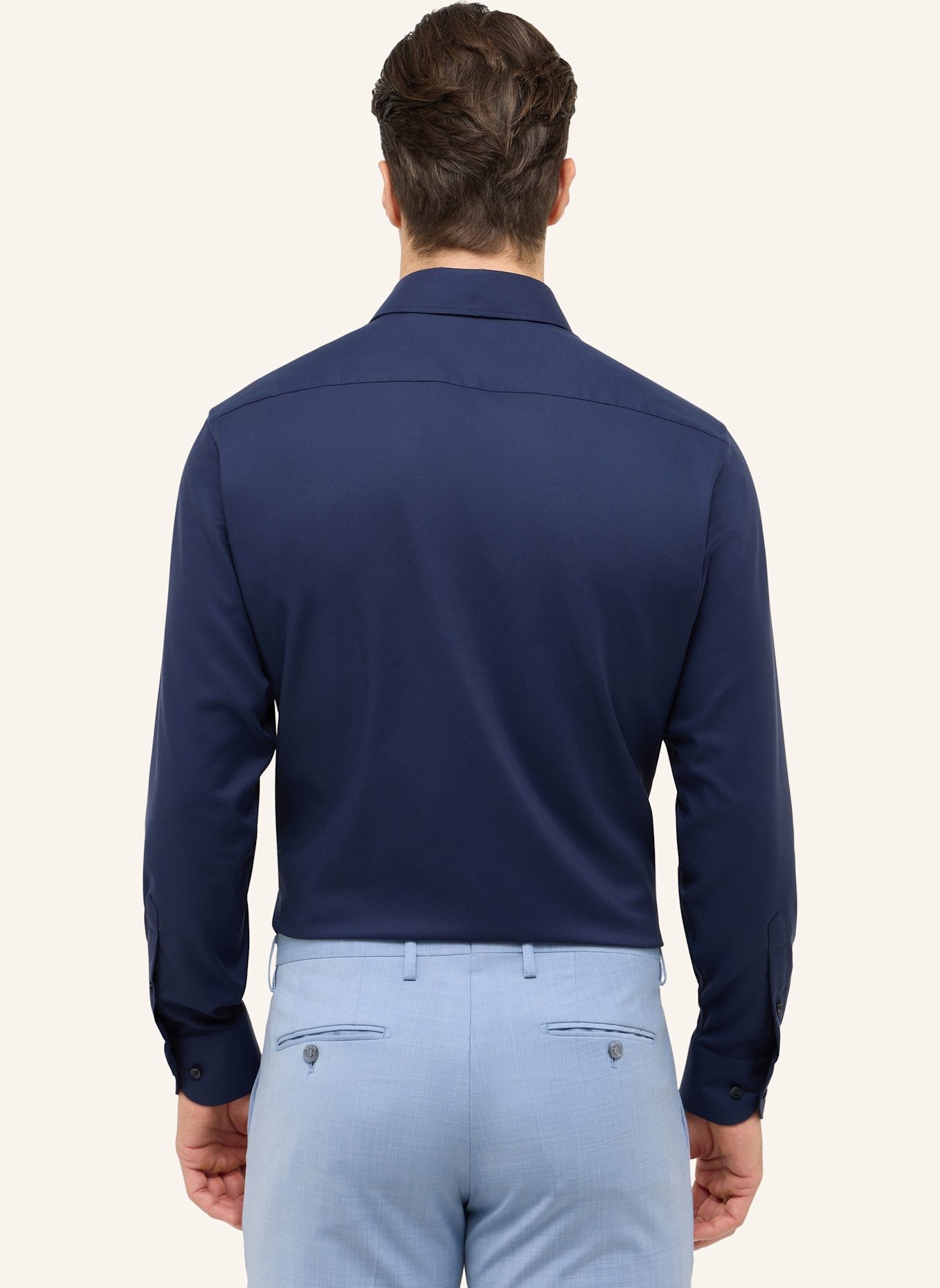 ETERNA Hemd MODERN FIT: DUNKELBLAU