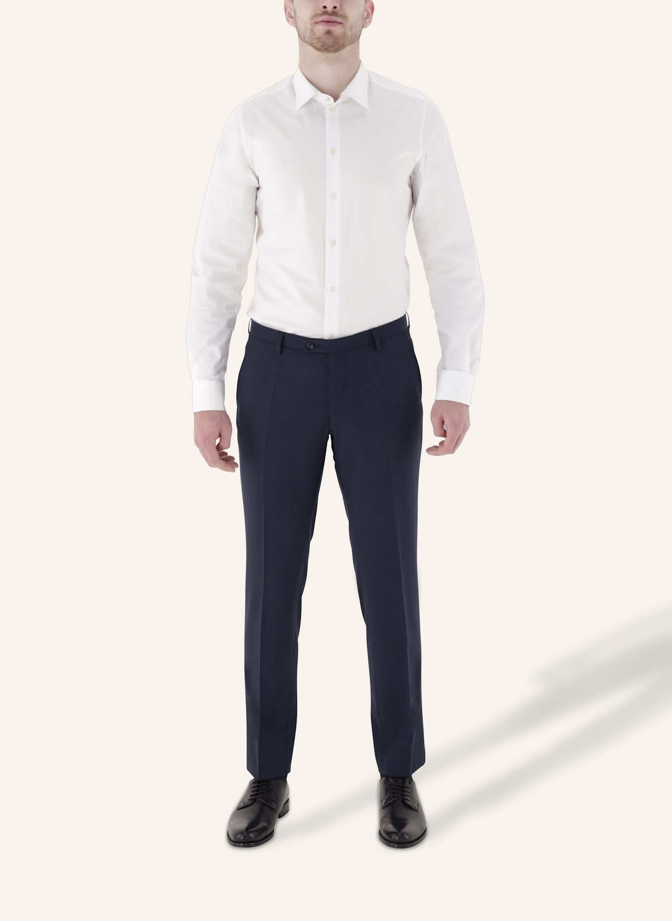 CG - CLUB of GENTS Hose CG Cedric Slim Fit: BLAU