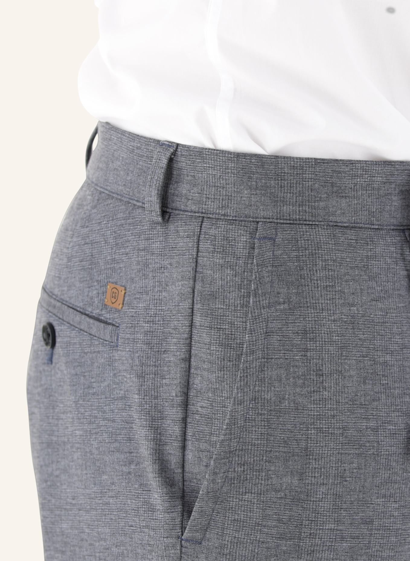 CG - CLUB of GENTS Hose CG Orlando-J Slim Fit: HELLBLAU