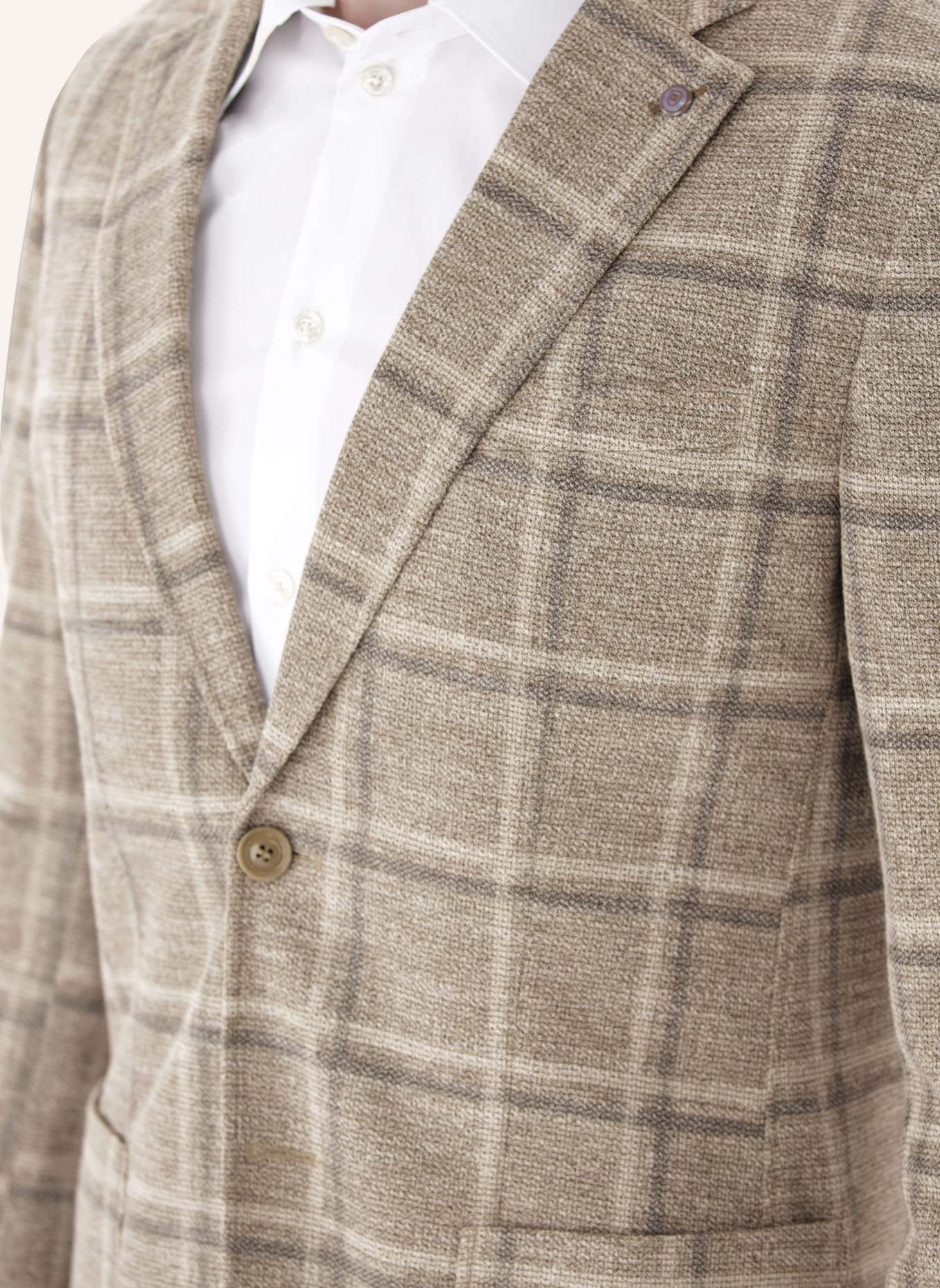 CG - CLUB of GENTS Sakko CG Carter-J SV Slim Fit: HELLBRAUN