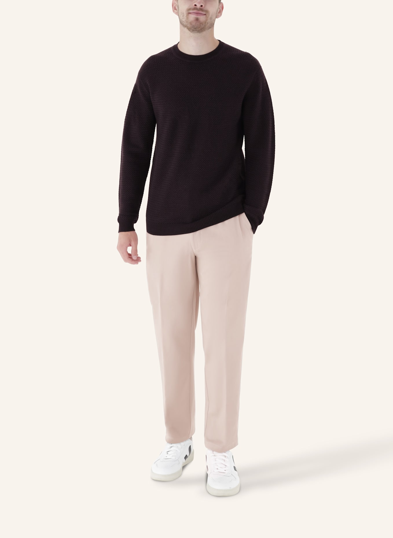 CG - CLUB of GENTS Strick CG Bo Slim Fit: BLAU