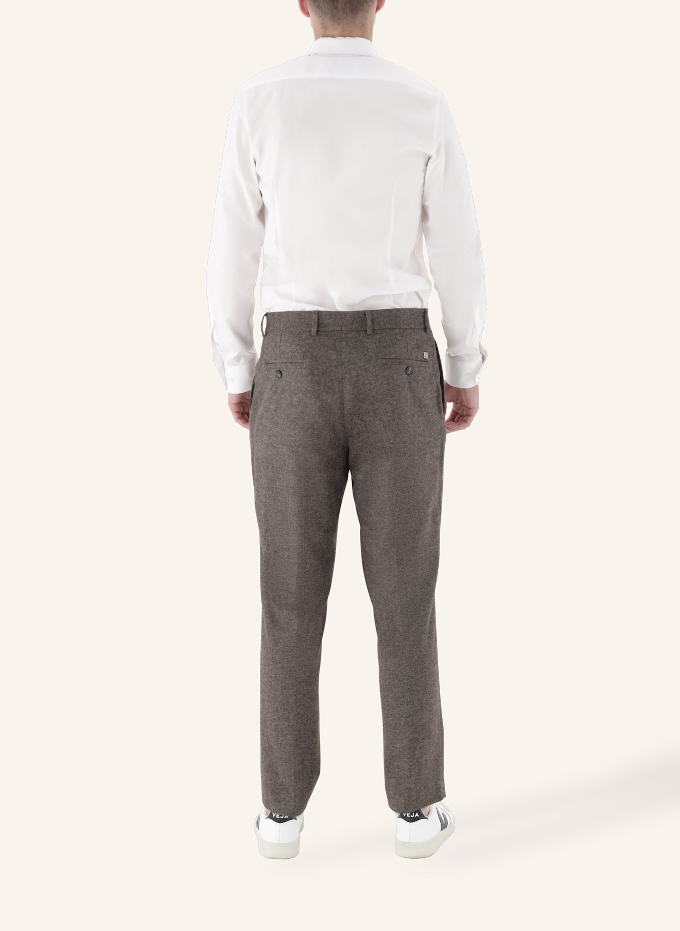 CG - CLUB of GENTS Hose CG Obel Slim Fit: HELLBRAUN