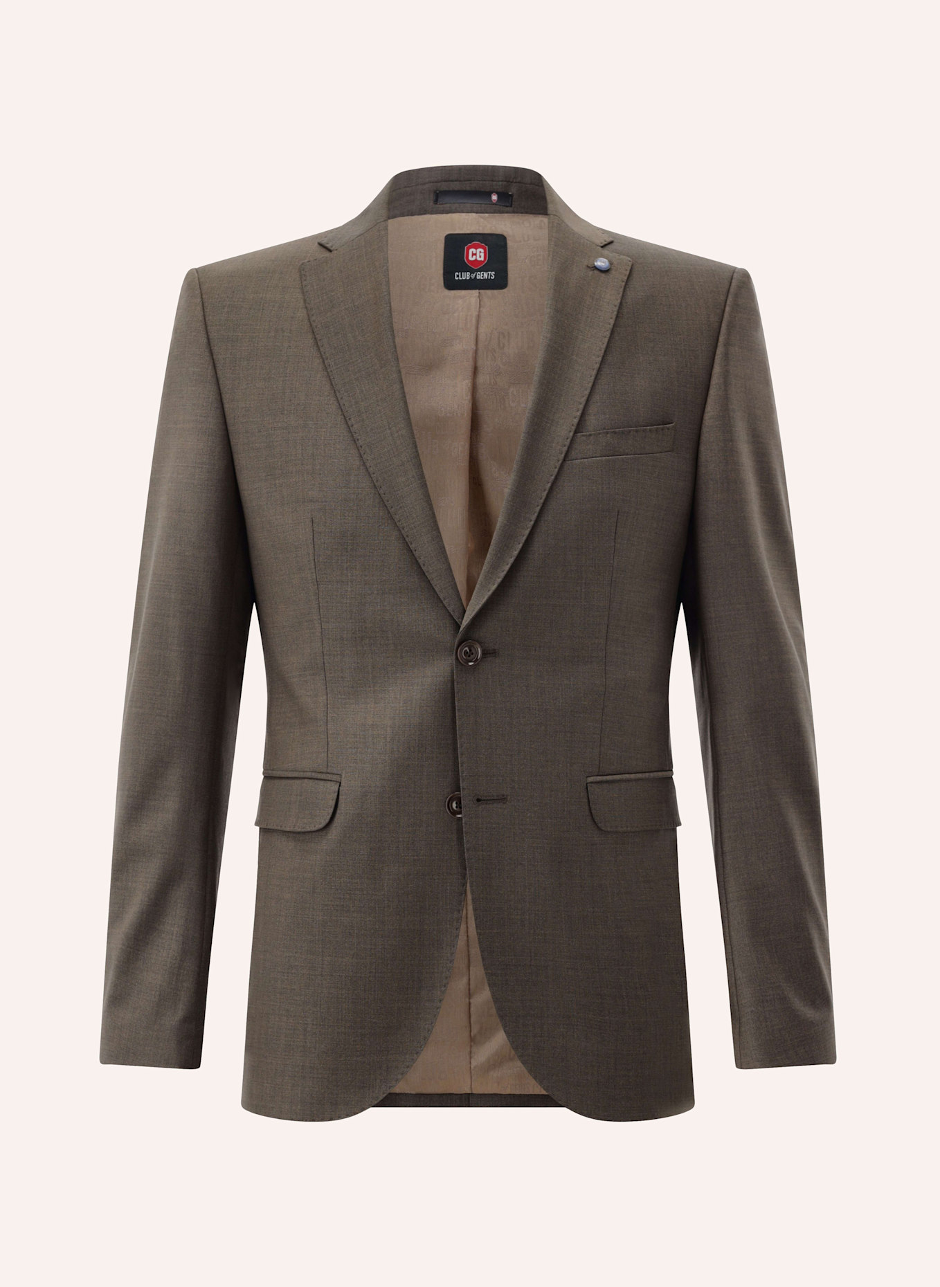CG - CLUB of GENTS Sakko CG Colvin SV Slim Fit: BRAUN