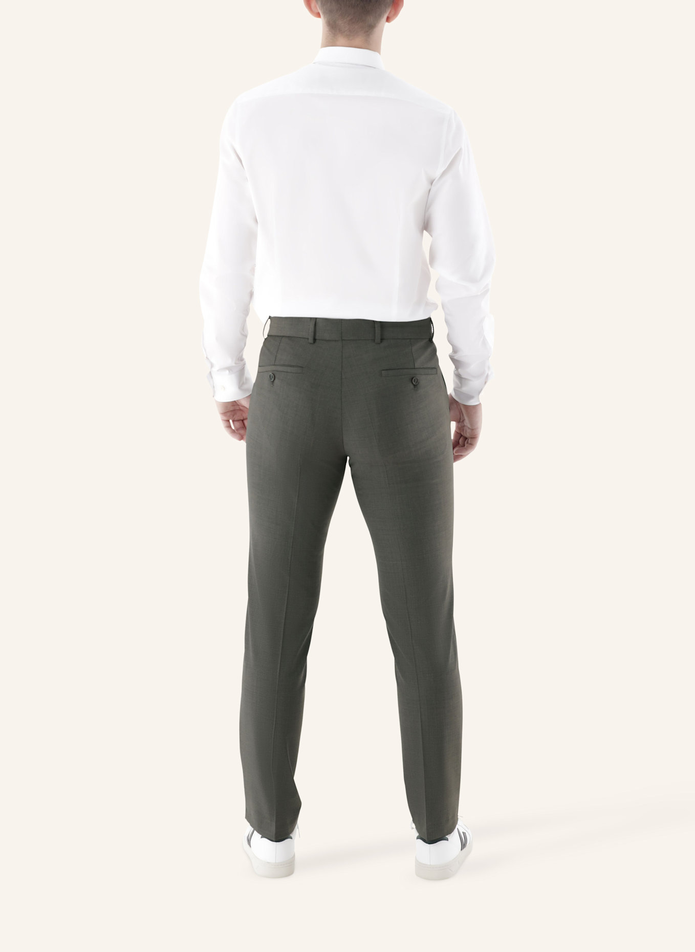 CG - CLUB of GENTS Hose CG Cole Slim Fit: BRAUN