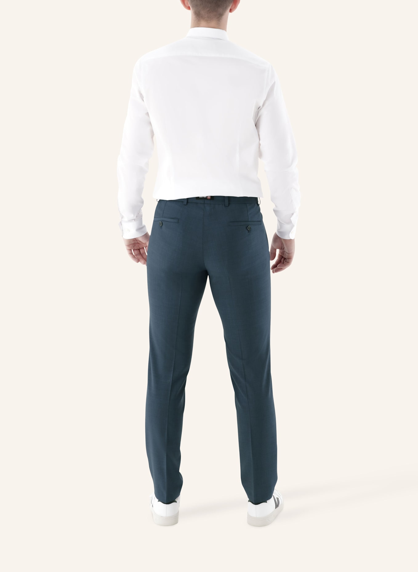 CG - CLUB of GENTS Hose CG Cole Slim Fit: BLAU