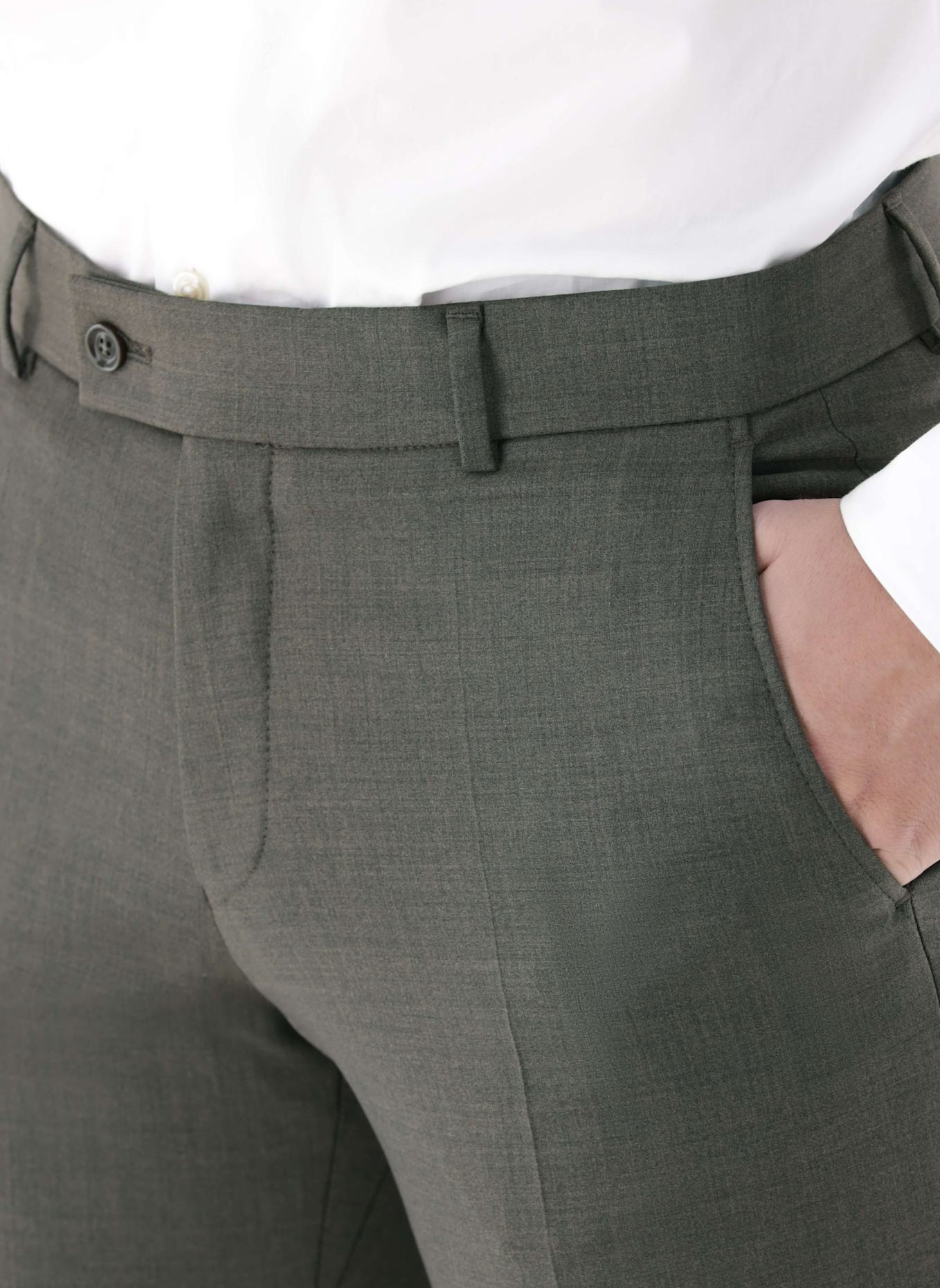 CG - CLUB of GENTS Hose CG Cole Slim Fit: BRAUN