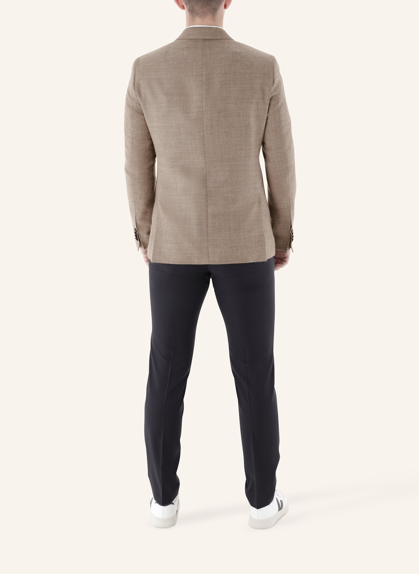 CG - CLUB of GENTS Sakko CG Carlo SV Slim Fit: HELLBRAUN