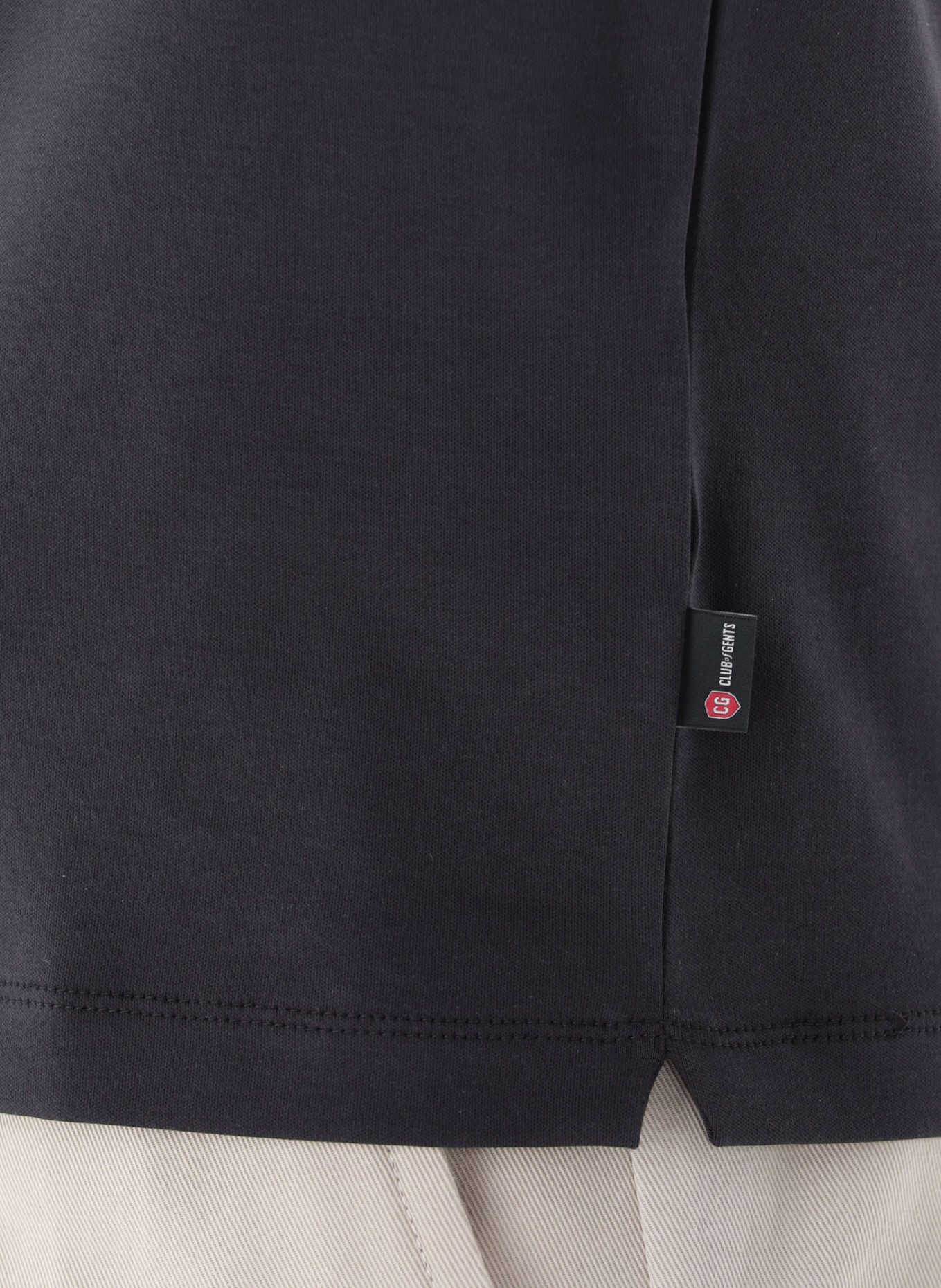 CG - CLUB of GENTS Jersey CG Brigg Slim Fit: SCHWARZ